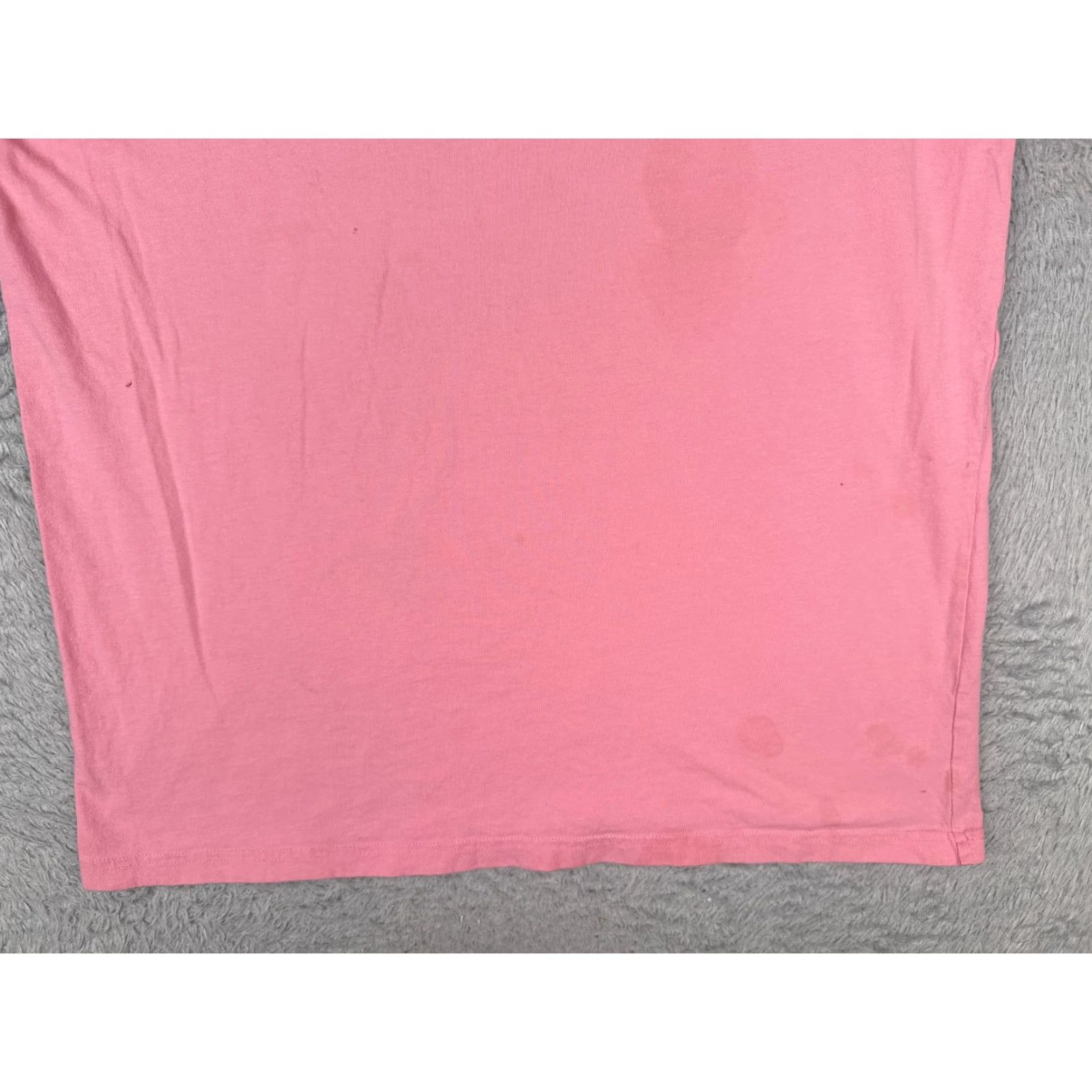Tommy Hilfiger Tommy Hilfiger Shirt Adult Large Pink Crew Neck Short Sleeve 100% Cotton Logo Embroidered Men's T-Shirt Size US L / EU 52-54 / 3 - 5 Thumbnail