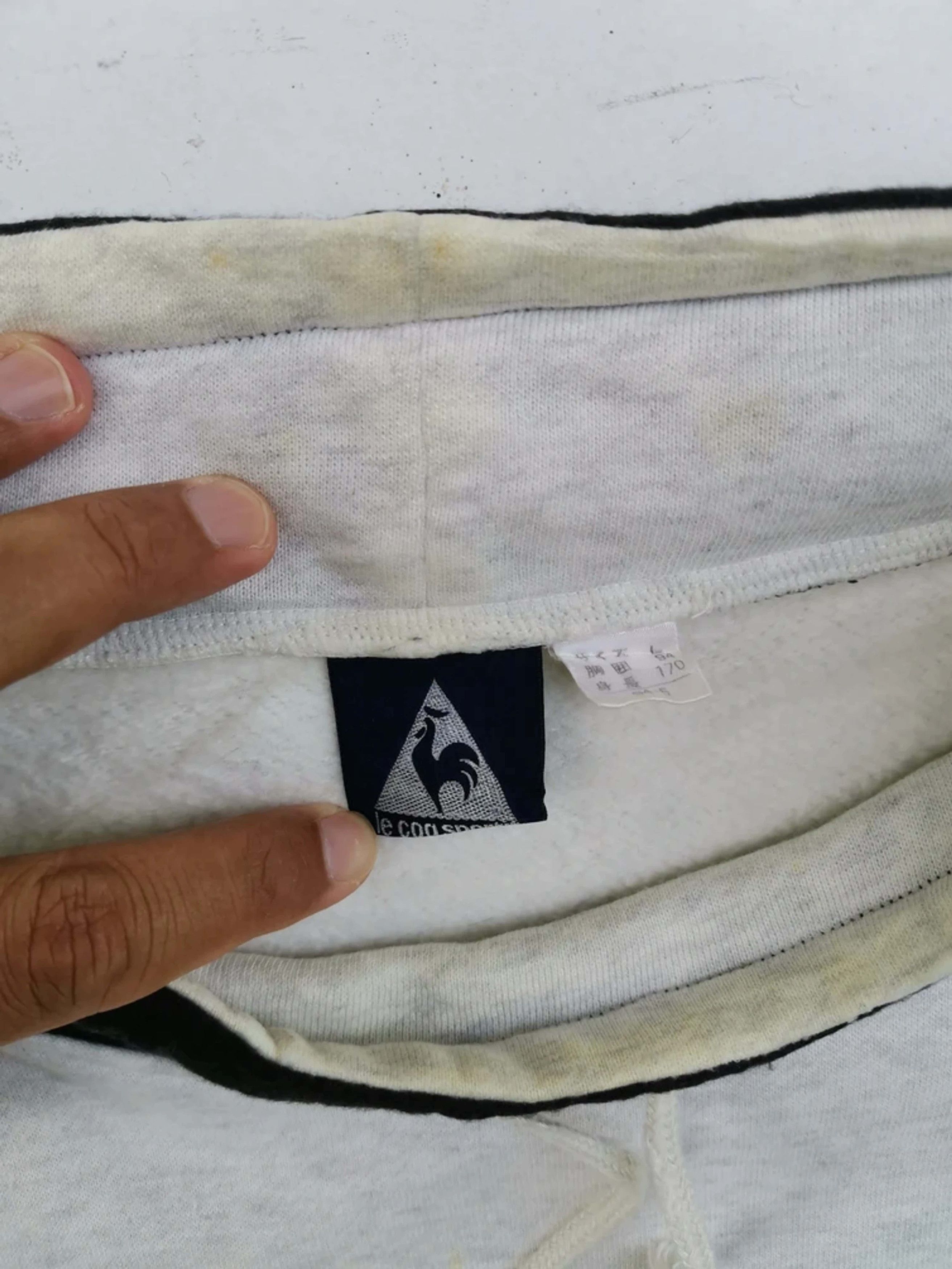 Le Coq Sportif Rare!!! Le Coq Sportif Big Logo Sweatshirt Size US XL / EU 56 / 4 - 5 Thumbnail