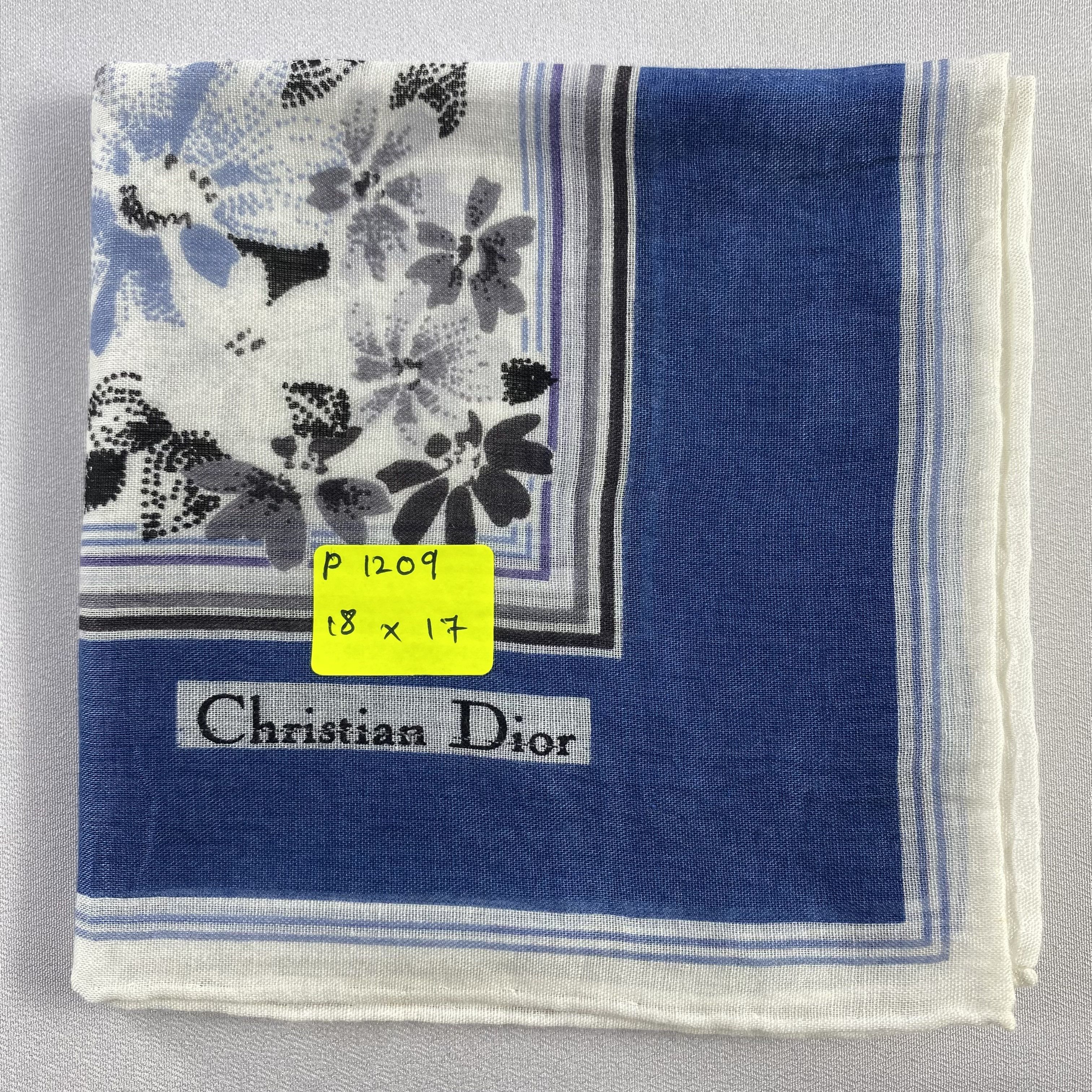Vintage Christian Dior Monsieur Handkerchief / Neckerchief-P1209 Size ONE SIZE - 5 Thumbnail