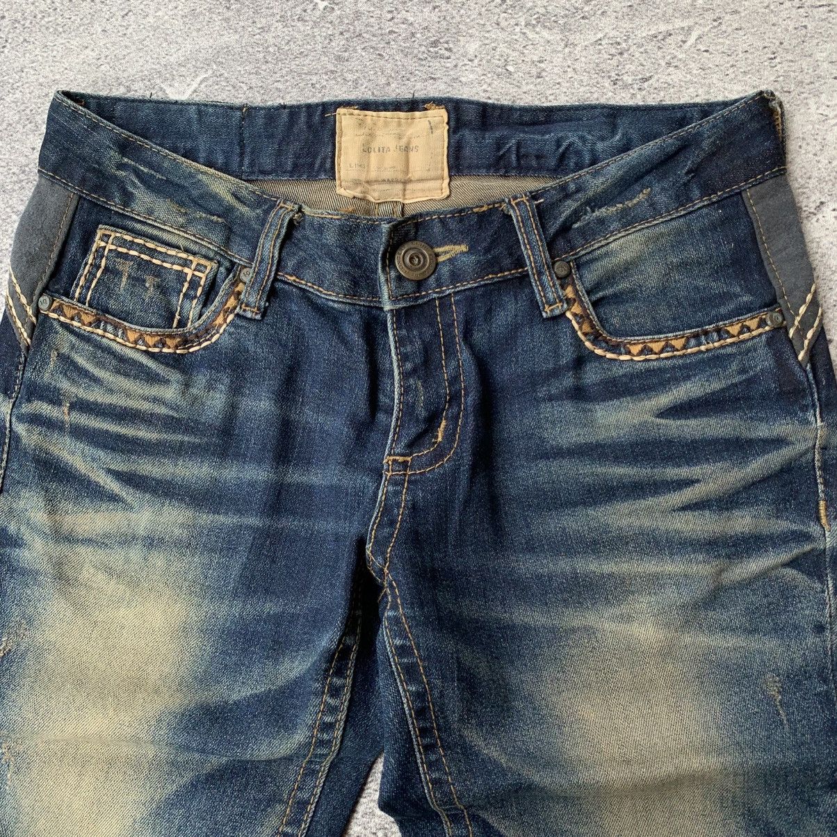 Le Grande Bleu (L.G.B.) Lolita Mudwash Clawmark Jeans Size US 31 - 7 Thumbnail