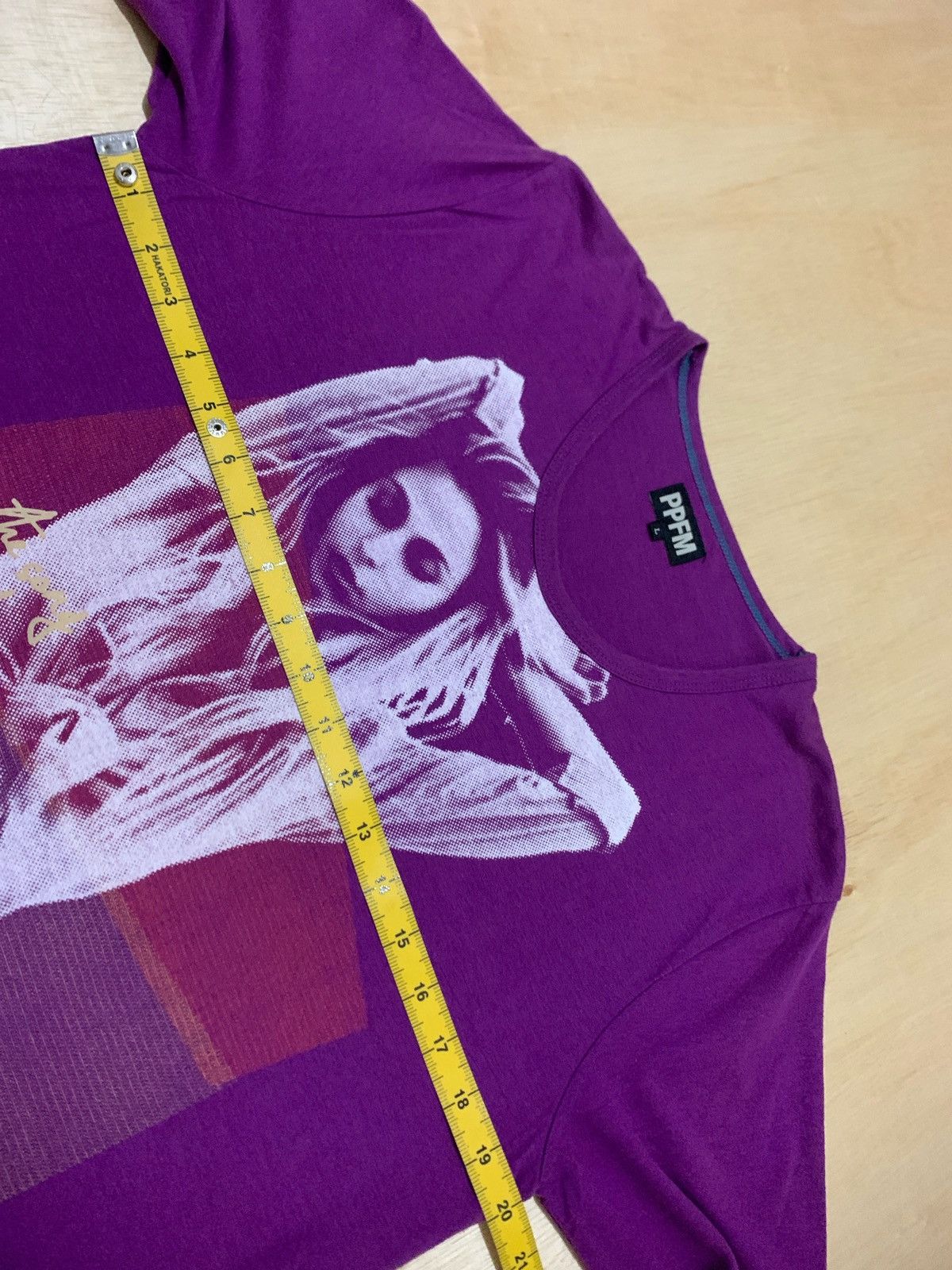 Hysteric Glamour × Japanese Brand × PPFM Y2k PPFM Hysteric Glamour Style Tshirt Size US L / EU 52-54 / 3 - 8 Thumbnail