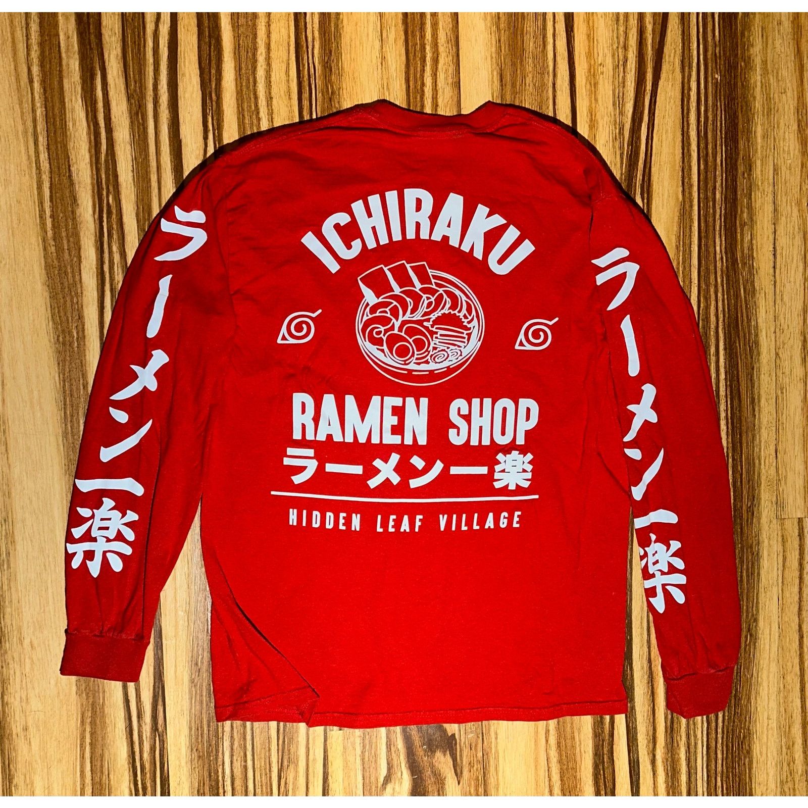 & Other Stories Red Naruto Shippuden Ichiracu Ramon shop longsleeve Size M Size US M / EU 48-50 / 2 - 1 Thumbnail