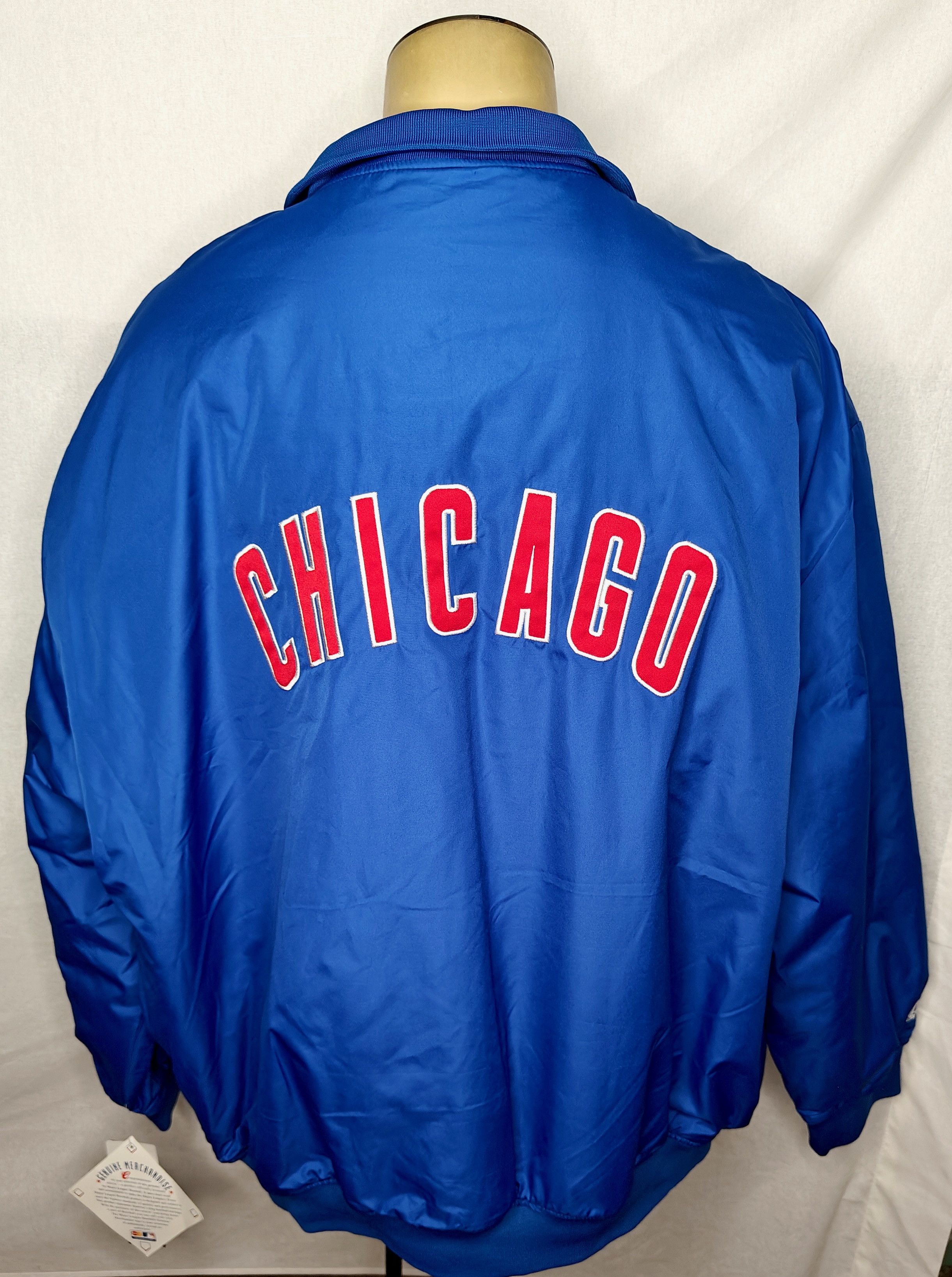 Majestic NWT Majestic Chicago Cubs MLB reversible quilted jacket 3XT Size US XXL / EU 58 / 5 - 5 Thumbnail