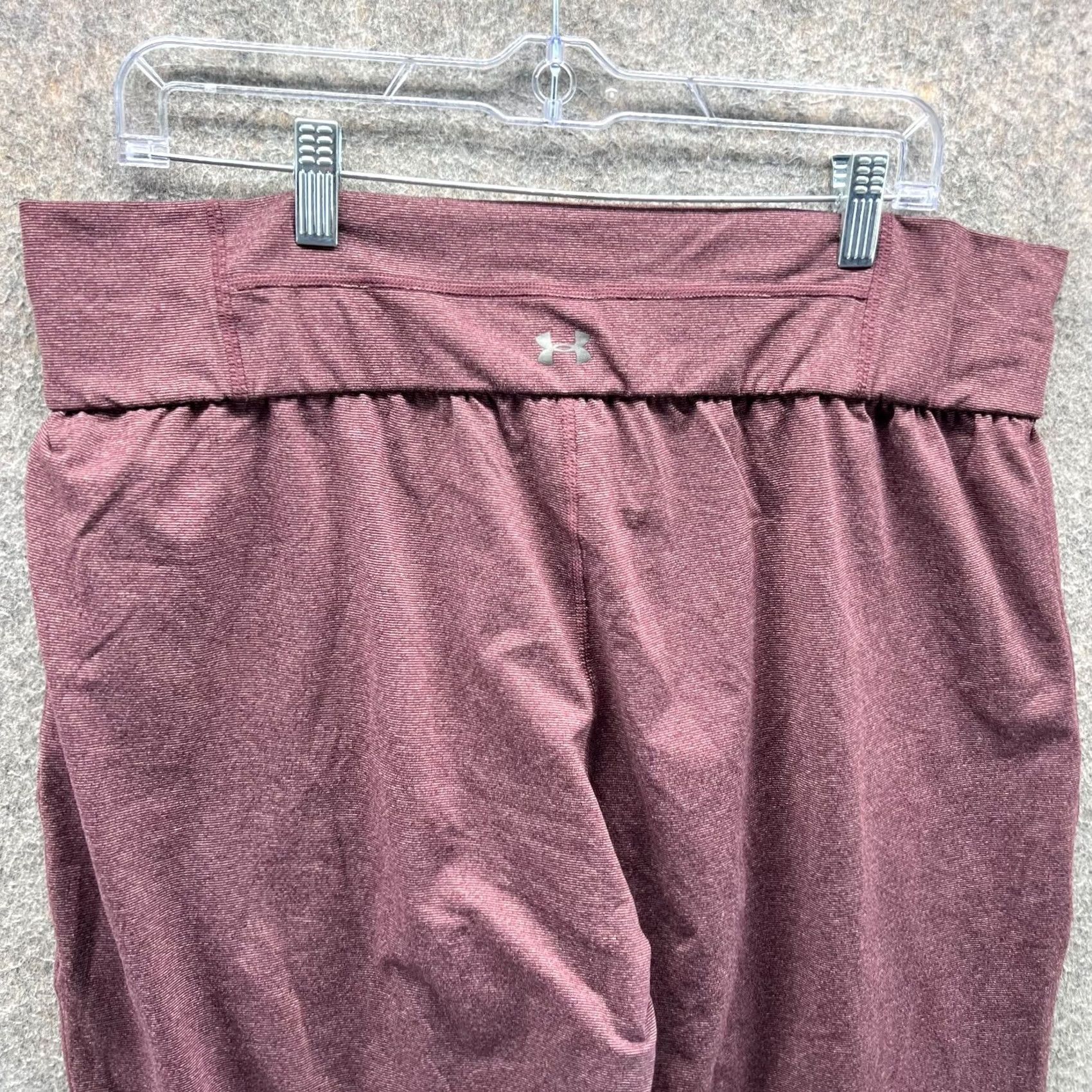 Under Armour Under armour Jogger Womens XL Purple Women Athletic Stretch Tapered Down Town Size 40" / US 18 - 3 Thumbnail