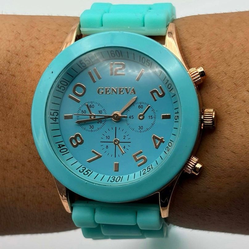 Geneva Turquoise Geneva Men’s Watch Size ONE SIZE - 2 Thumbnail