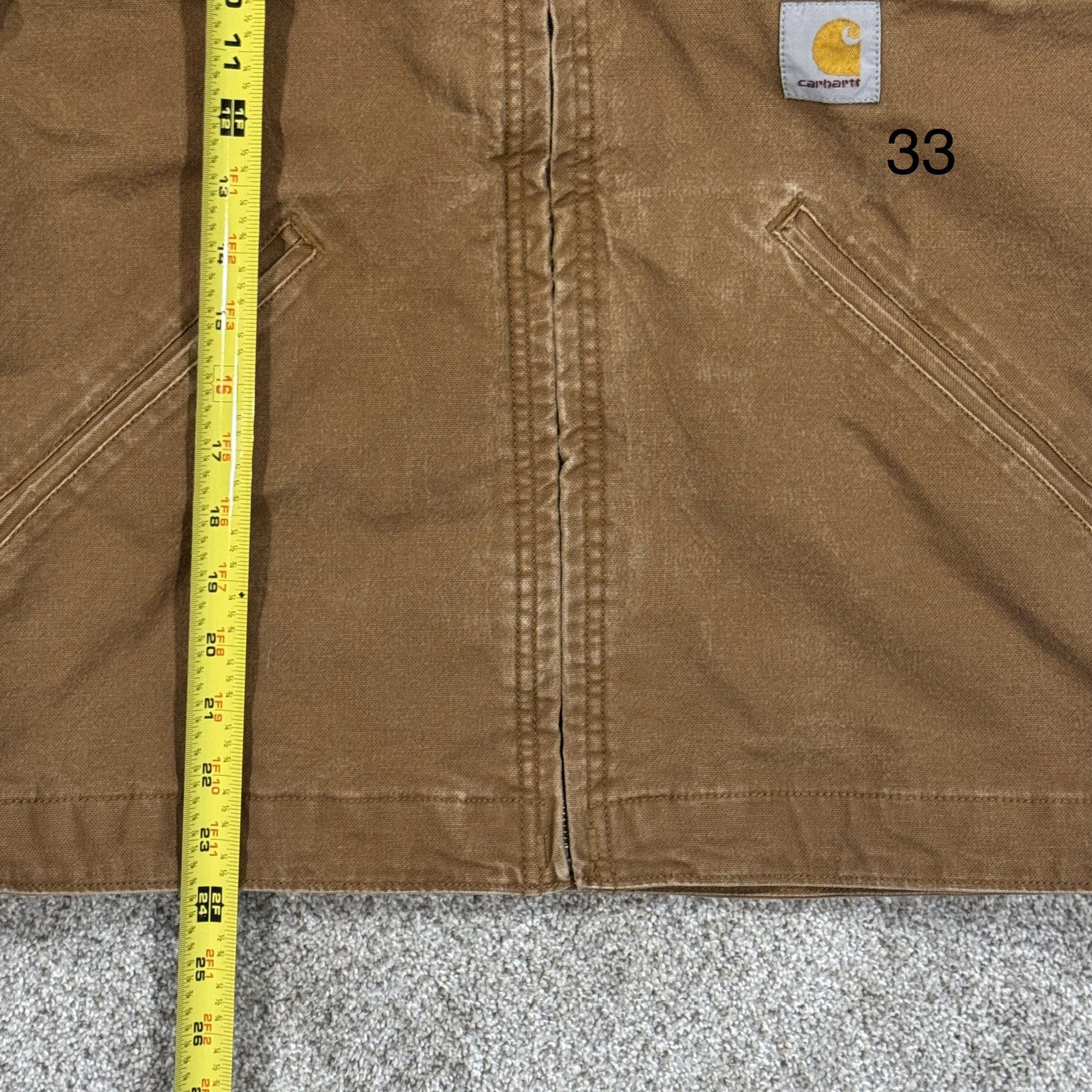 Carhartt Carhartt Men's Tan and Brown Jacket Size US S / EU 44-46 / 1 - 6 Thumbnail