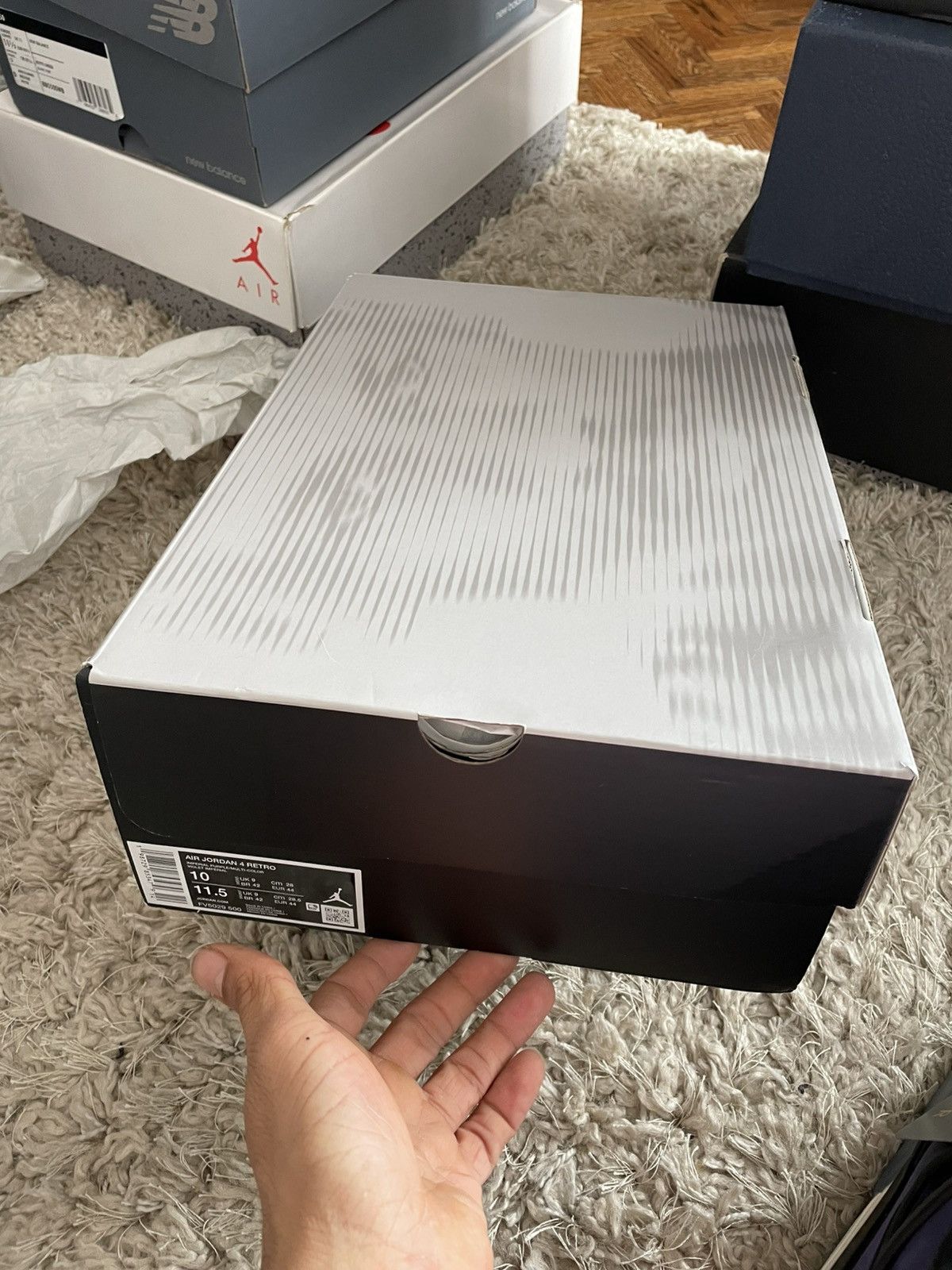 Jordan Brand Jordan 4 Lakers Size US 10 / EU 43 - 10 Thumbnail