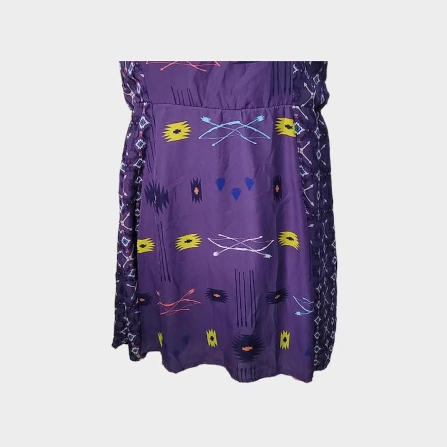 Target Basics Xhilaration | Women's Boho Tribal Sun Dress | Medium Size M / US 6-8 / IT 42-44 - 5 Thumbnail