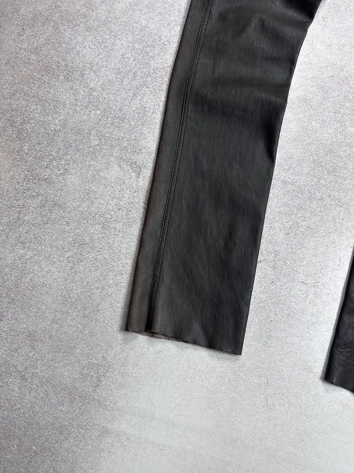 Dolce & Gabbana Dolce & Gabbana Womans Genuine Leather Pants Rare Size 27" / US 4 / IT 40 - 5 Thumbnail