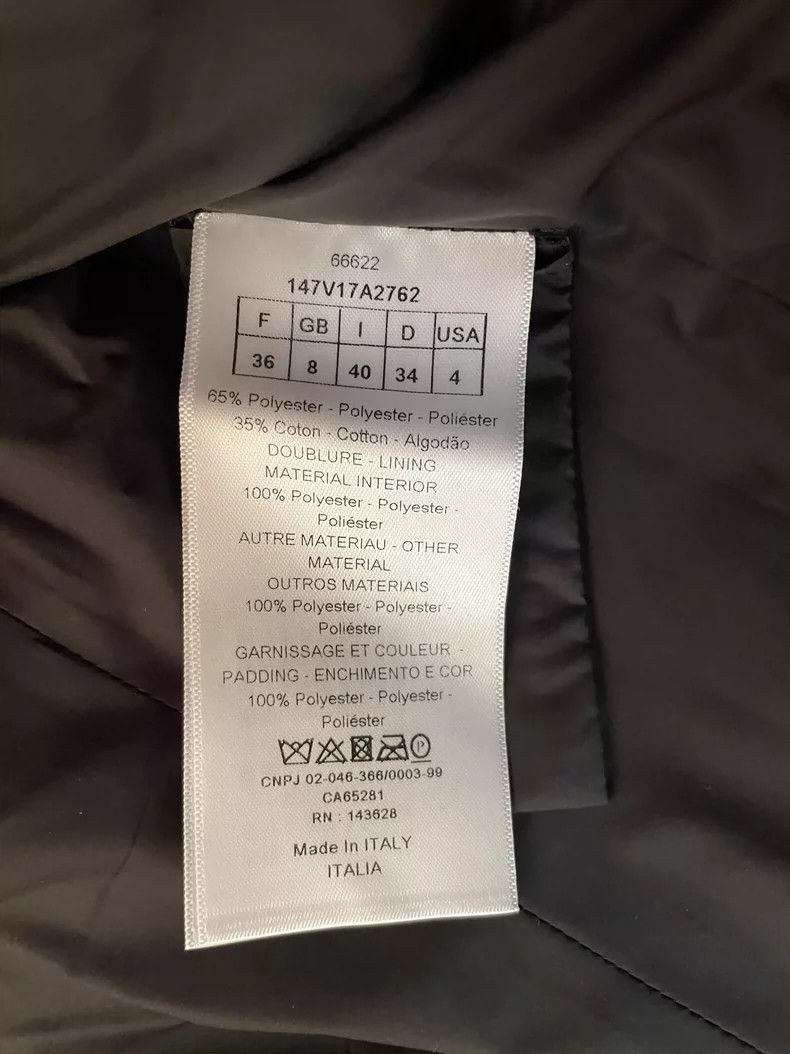Dior Dior Logo Print Cropped Jacket-2506 Size S / US 4 / IT 40 - 7 Thumbnail