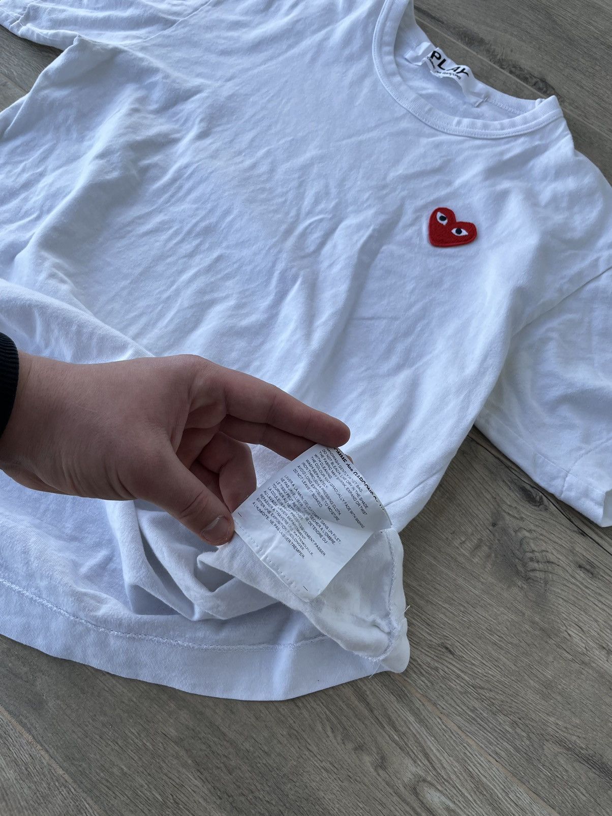 Comme des Garcons Comme Des Garçons White T shirt Size US M / EU 48-50 / 2 - 14 Thumbnail