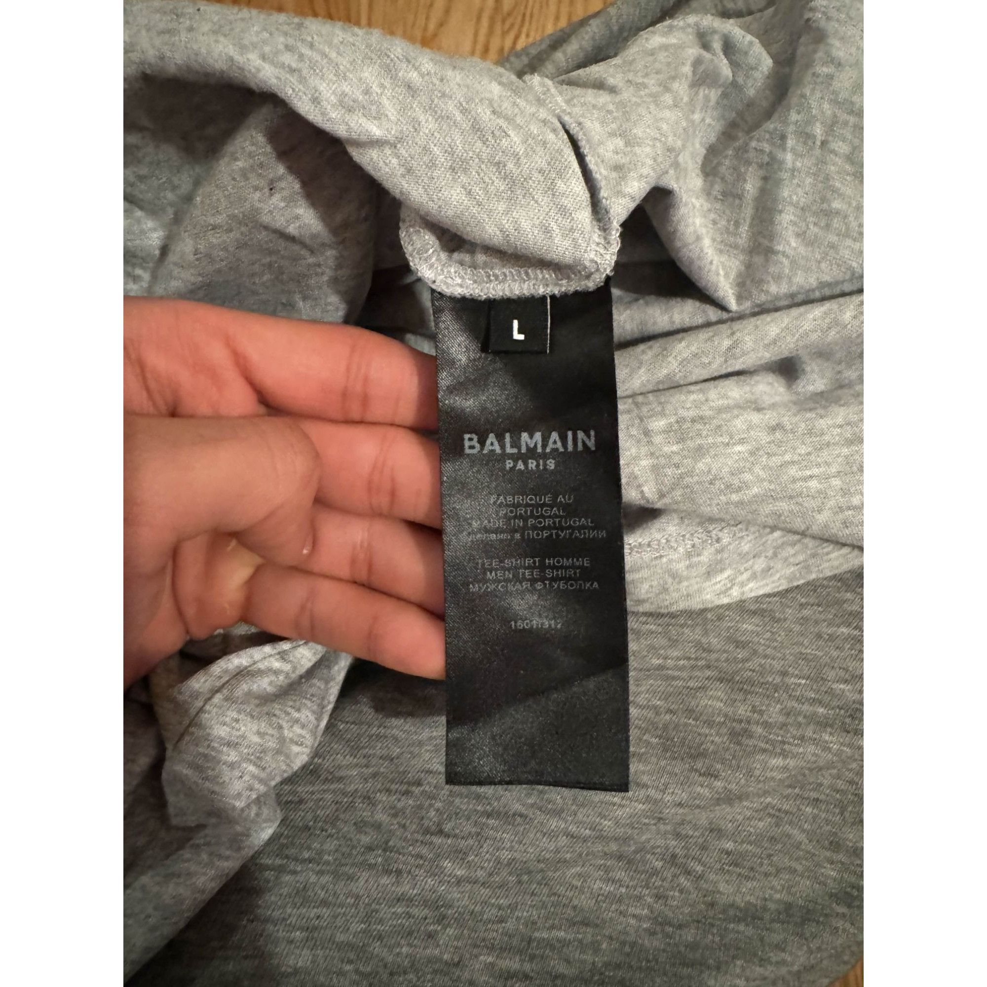 Balmain Balmain Logo T-shirt Size US L / EU 52-54 / 3 - 5 Thumbnail
