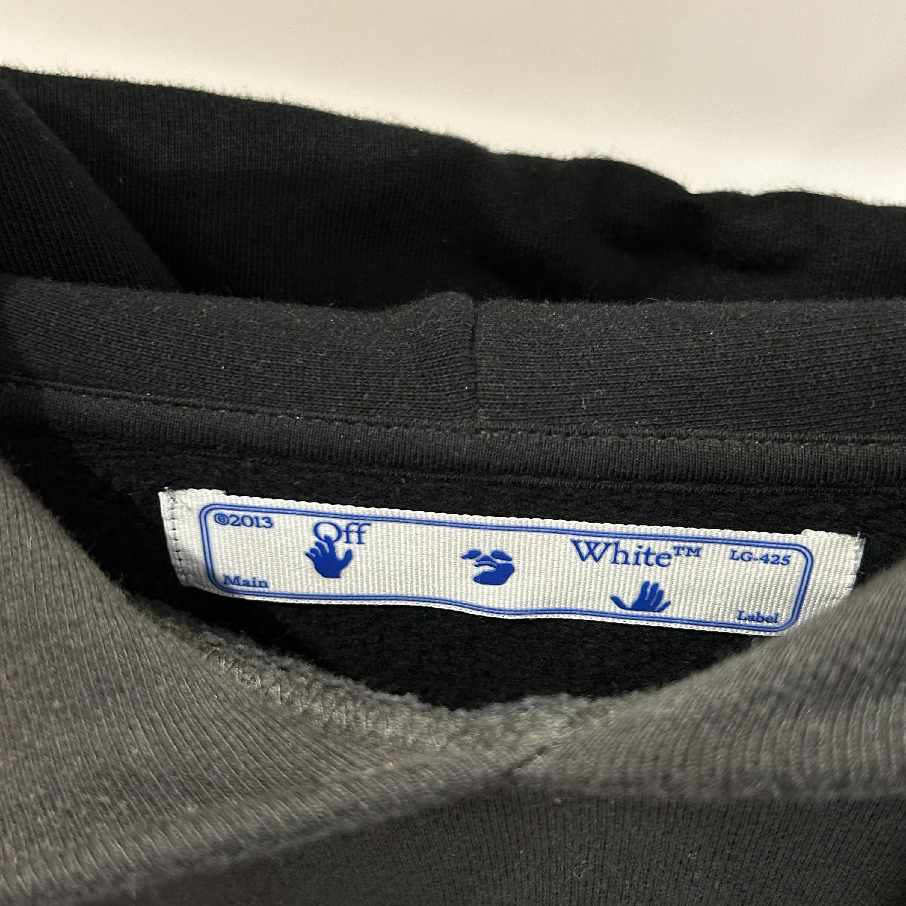 Off-White OFF-WHITE Black Kiss 21 Hoodie Size US M / EU 48-50 / 2 - 4 Thumbnail