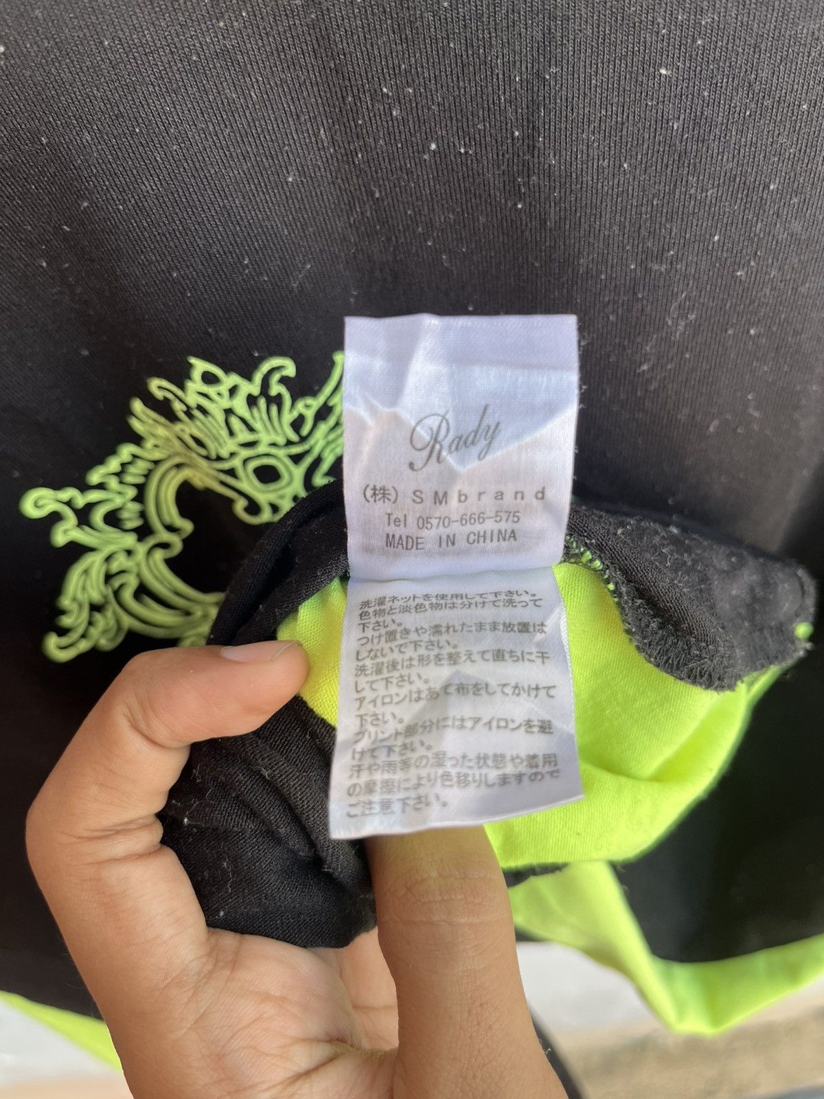 Japanese Brand STEAL! Rady Japan Draling & Honey Tee Y2K Size US M / EU 48-50 / 2 - 4 Thumbnail
