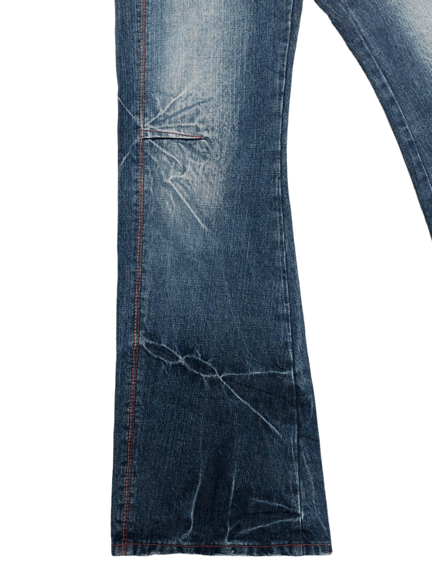 Japanese Brand × Vintage SUPER FLARE💥 Et Boite Japanese Wide Leg Flare Denim Size US 32 / EU 48 - 5 Thumbnail