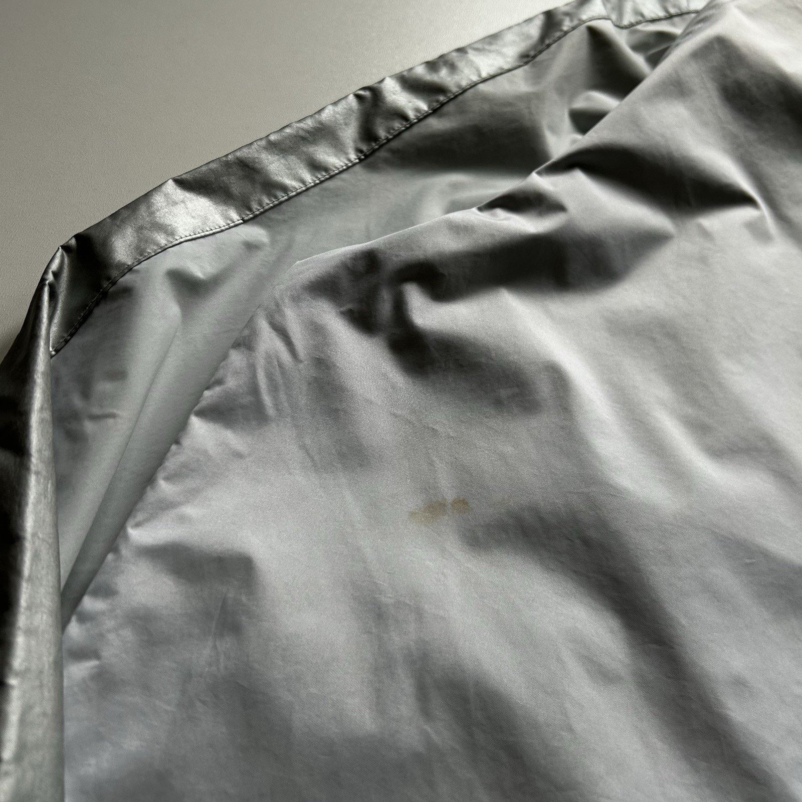 Nike Vintage Y2K Nike Windbreaker Jacket Zip Up Nylon Small Gray Size US S / EU 44-46 / 1 - 4 Thumbnail