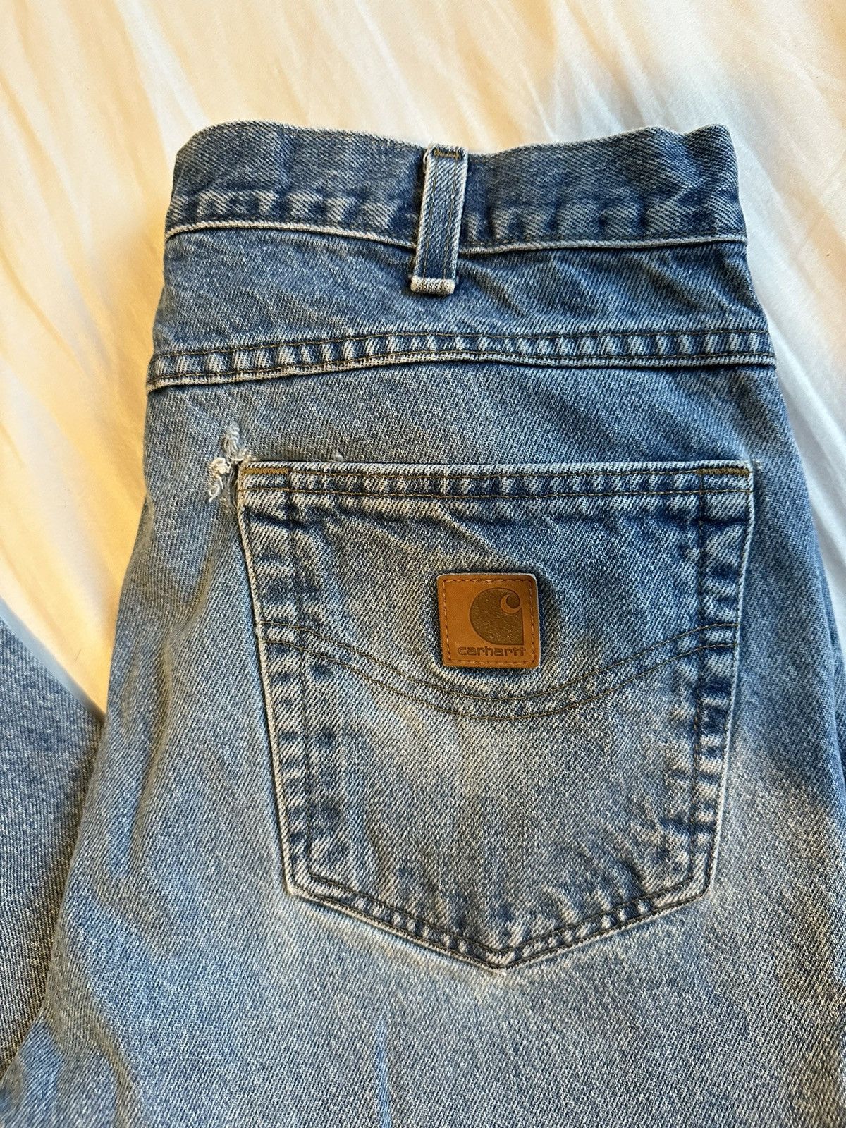 Carhartt Carhartt ripped jeans 34x30 traditional fit Size US 34 / EU 50 - 4 Thumbnail