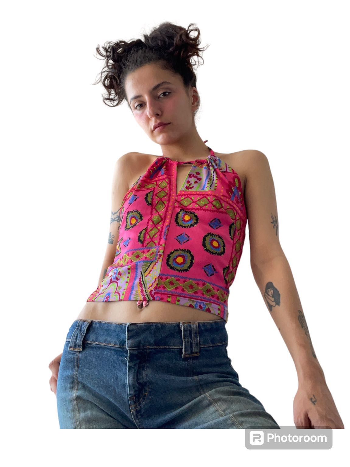 Vintage y2k adl top Size S / US 4 / IT 40 - 4 Thumbnail