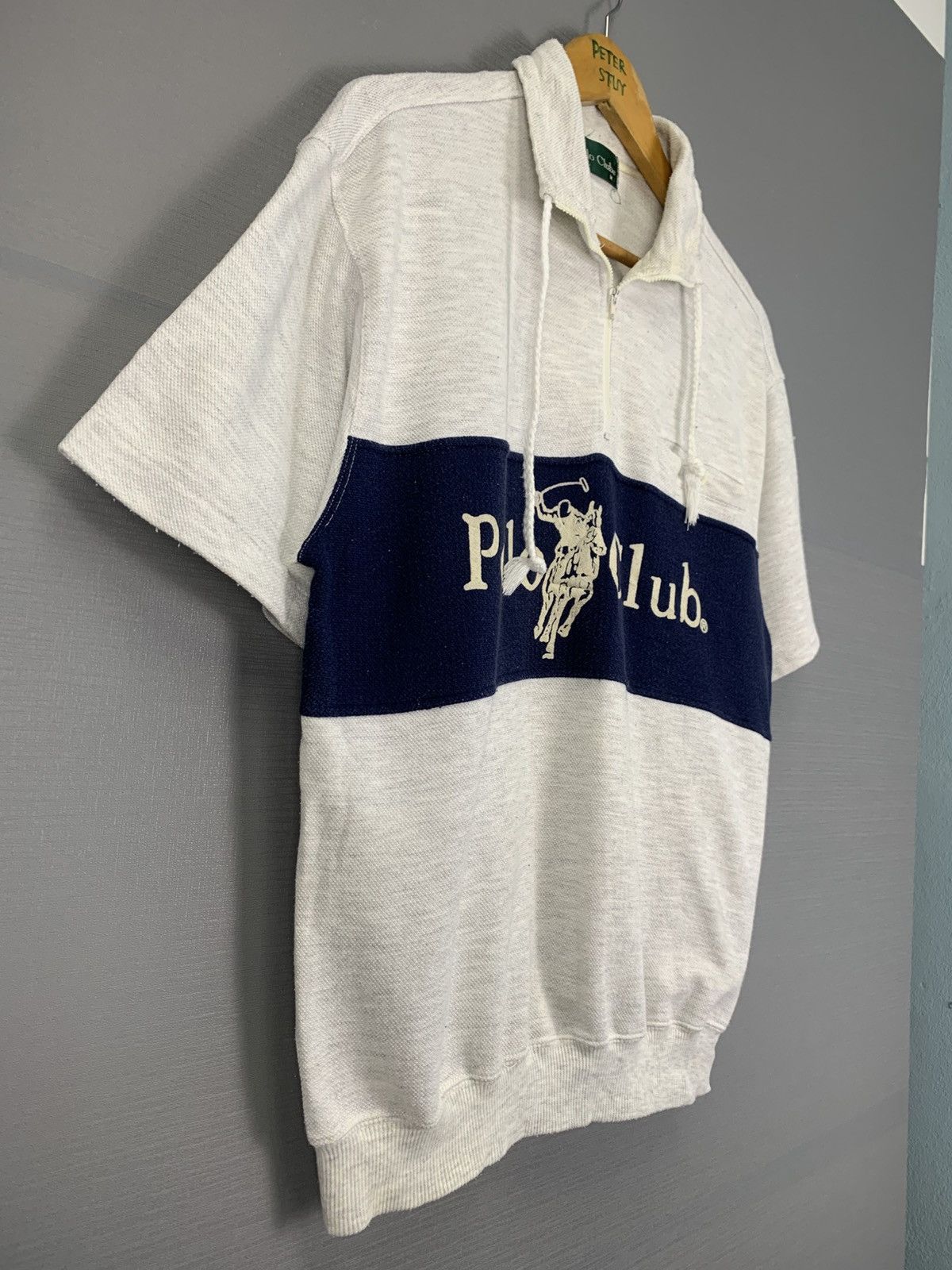 Vintage Vintage Polo Club Sweatshirt Short Sleeve Size US M / EU 48-50 / 2 - 4 Thumbnail