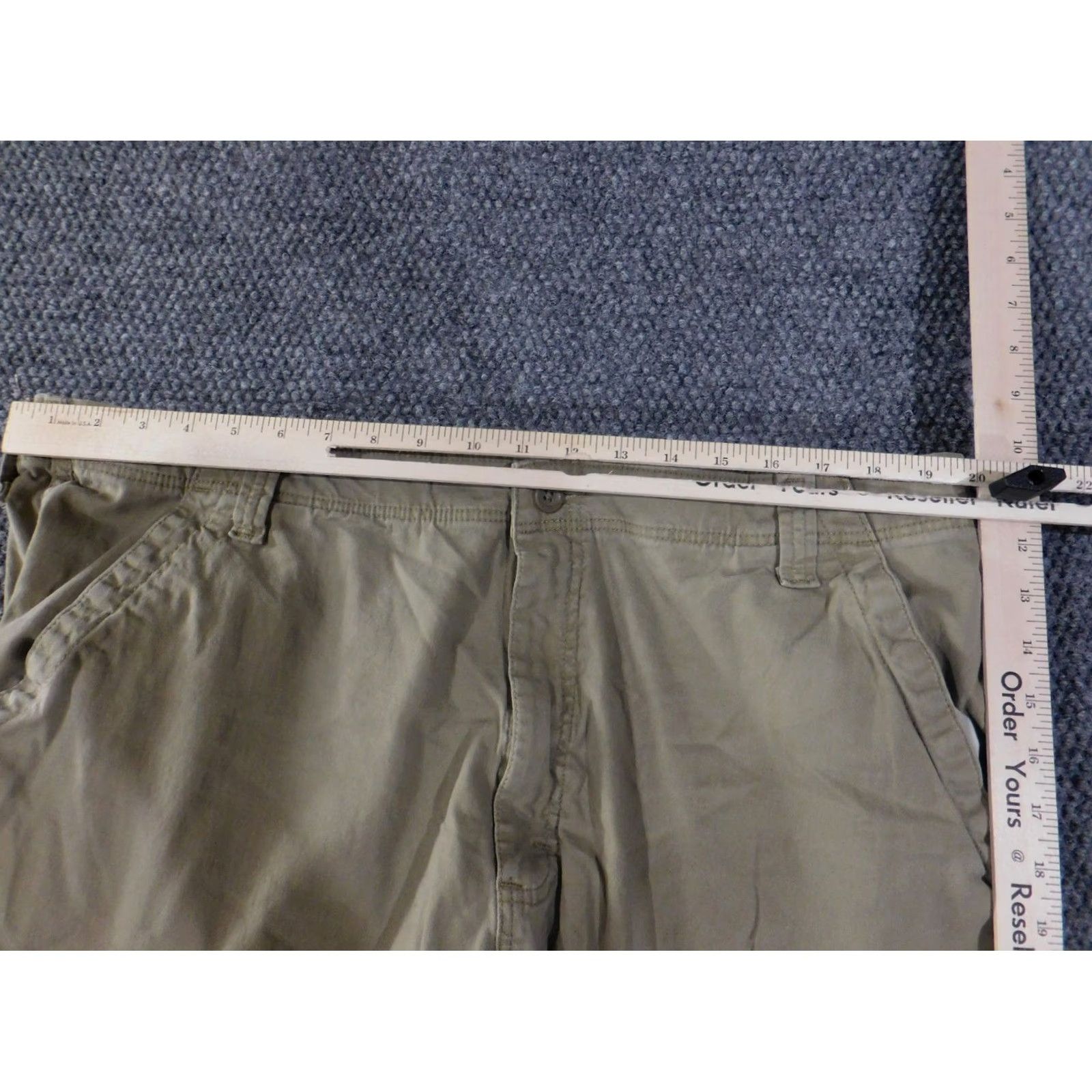 Wrangler Wrangler Cargo Pants Mens 40x30 Khaki Relaxed Fit Utility Work Outdoor Pants Cargo Pocket Navy? Size US 40 / EU 56 - 5 Thumbnail