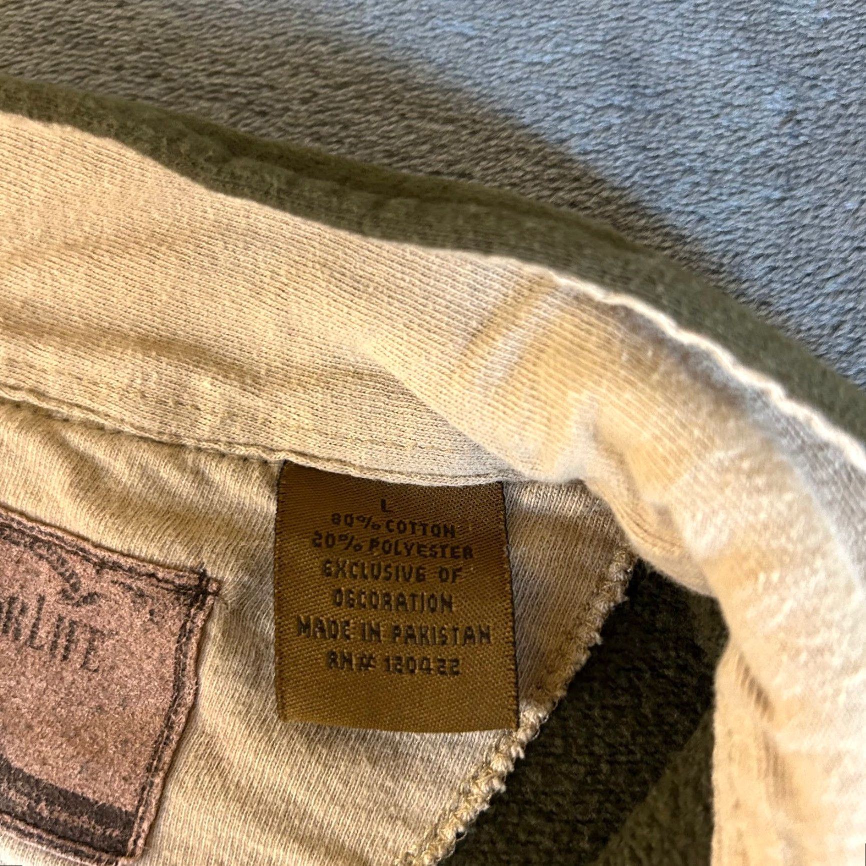 Olive Outdoor Life Quarter Zip Pullover Olive Green Sweatshirt Casual Mens Large Size US L / EU 52-54 / 3 - 5 Thumbnail