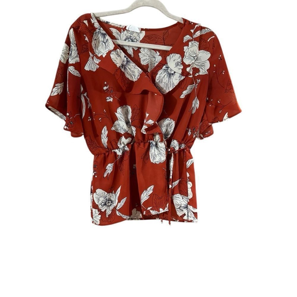 Other Sienna sky size medium, burnt orange blouse Size M / US 6-8 / IT 42-44 - 8 Thumbnail