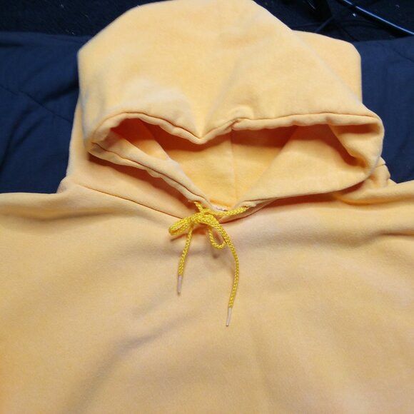 Vintage Deadstock Vintage Dodger Blank Hoodie Sweatshirt Yellow Size US XXL / EU 58 / 5 - 1 Thumbnail