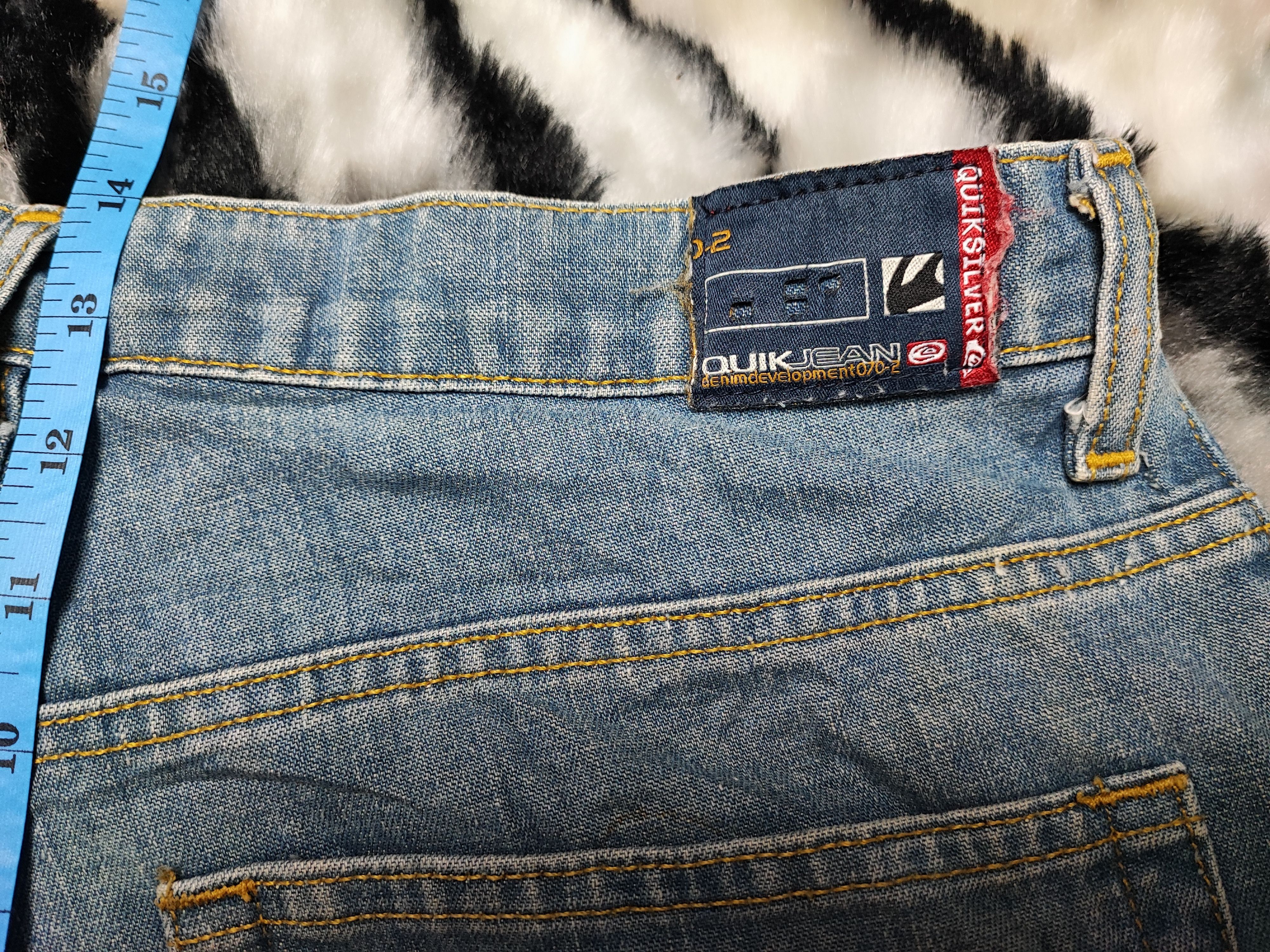 Quiksilver × Vintage Quiksilver Jeans Baggy Size 33 Size US 33 - 15 Thumbnail