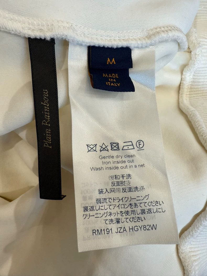 Louis Vuitton Louis Vuitton White half zip sweatshirt Size US M / EU 48-50 / 2 - 6 Thumbnail