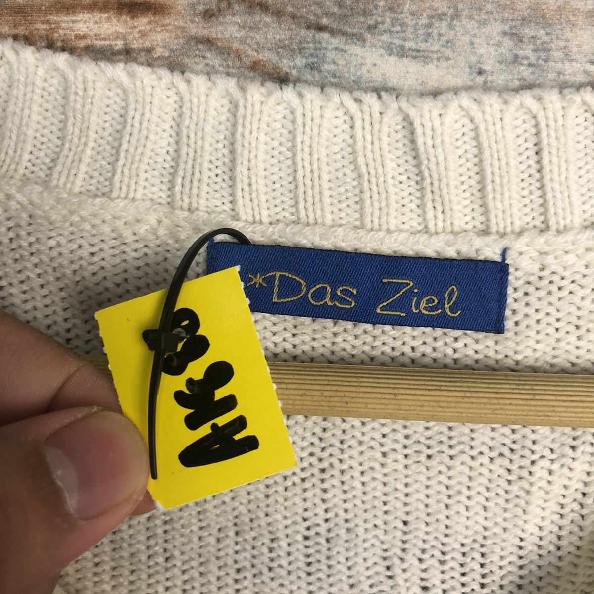 Japanese Brand Das Ziel White skull punk Knitwear #A1888 Size L / US 10 / IT 46 - 10 Thumbnail