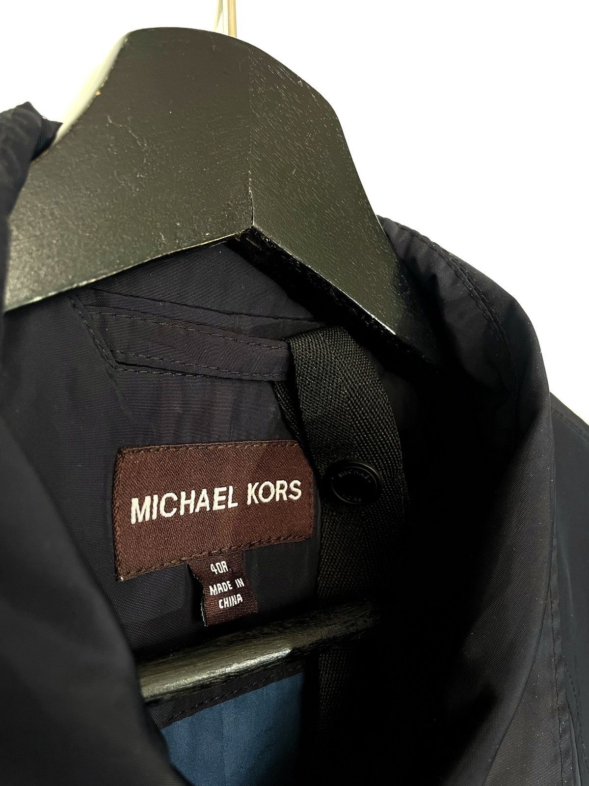 Designer × Michael Kors Trench Coat Men Blue Michael Kors Size L Nylon Business Size US L / EU 52-54 / 3 - 4 Thumbnail