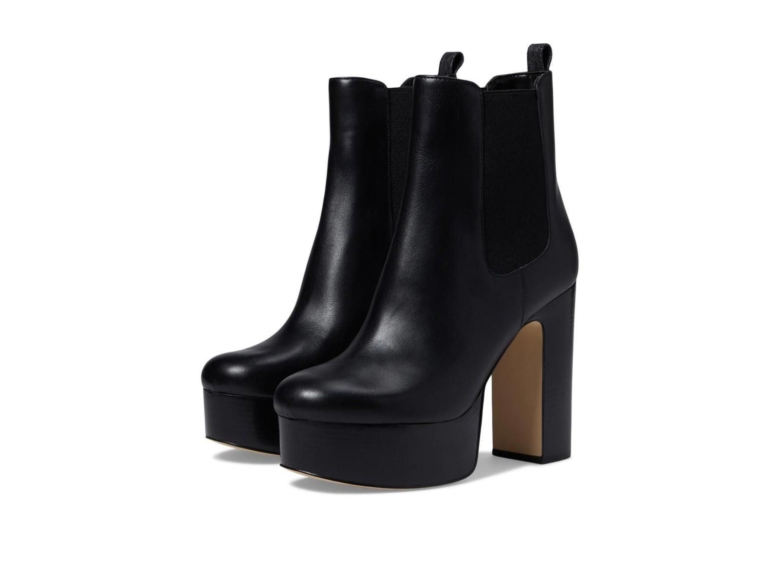 Michael Kors Michael Kors Natasha Bootie Platform Leather Signature Boot Size US 10 / IT 40 - 2 Thumbnail