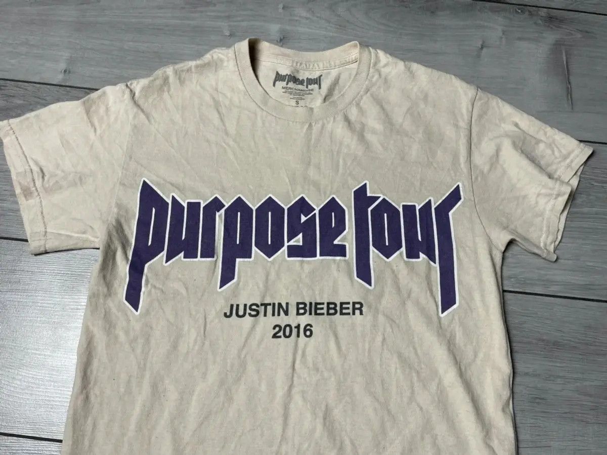 Justin Bieber Justin Bieber T-shirt purpose tour rap tee size Small Size US S / EU 44-46 / 1 - 4 Thumbnail