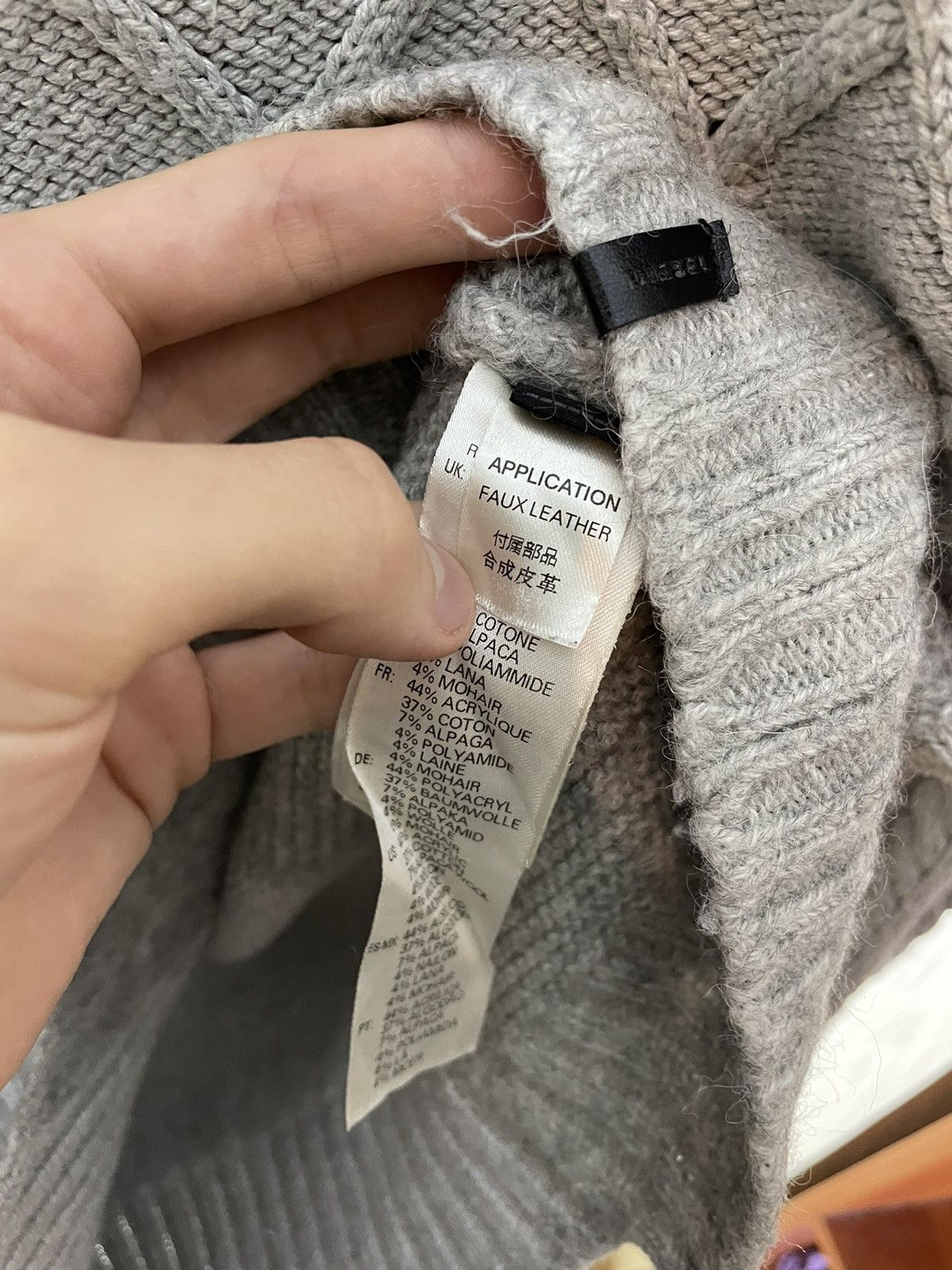 Diesel × Japanese Brand Diesel rare patchwork sweatshirt Size US M / EU 48-50 / 2 - 10 Thumbnail