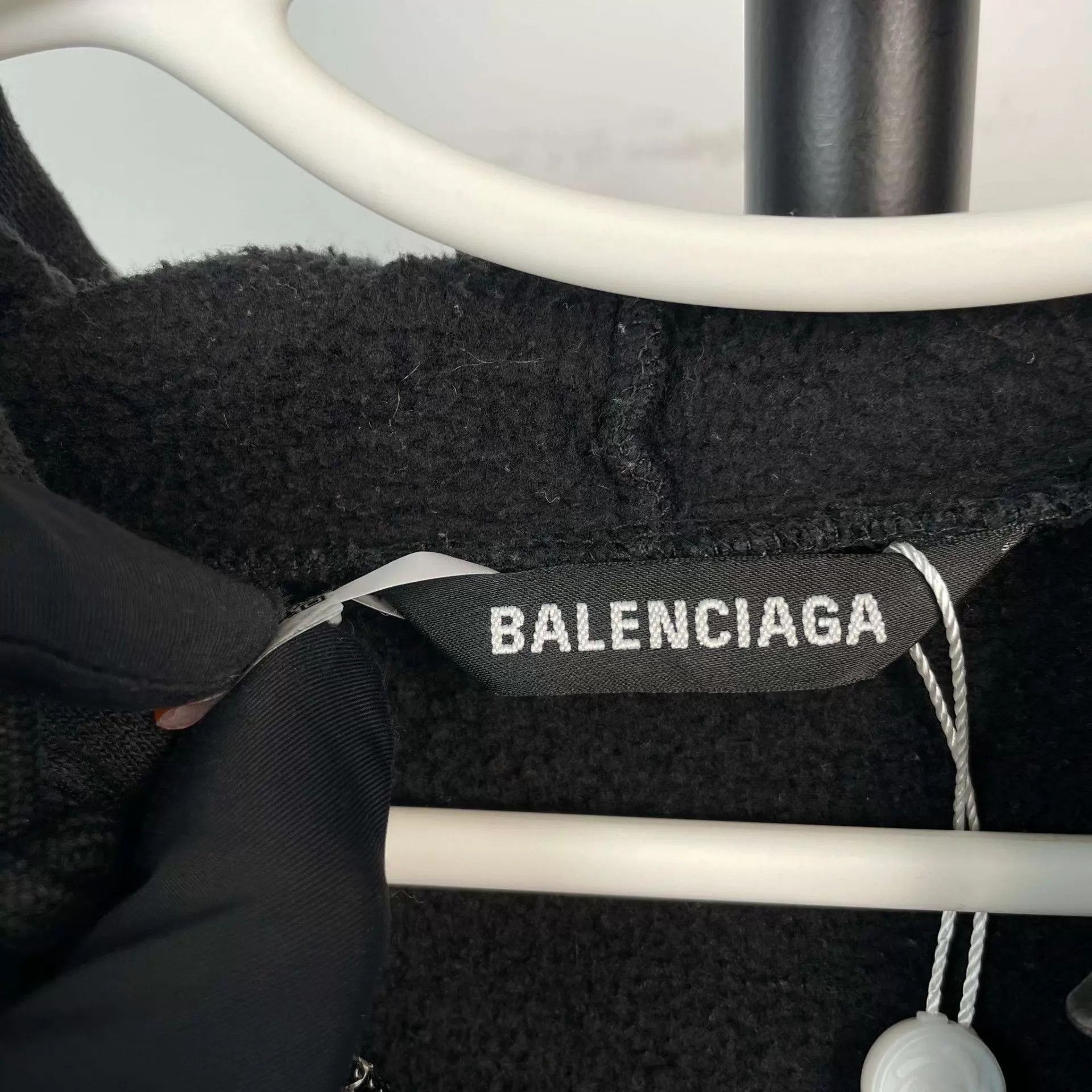 Balenciaga Balenciaga Black Hoodie XS 95 New Size US XS / EU 42 / 0 - 3 Thumbnail