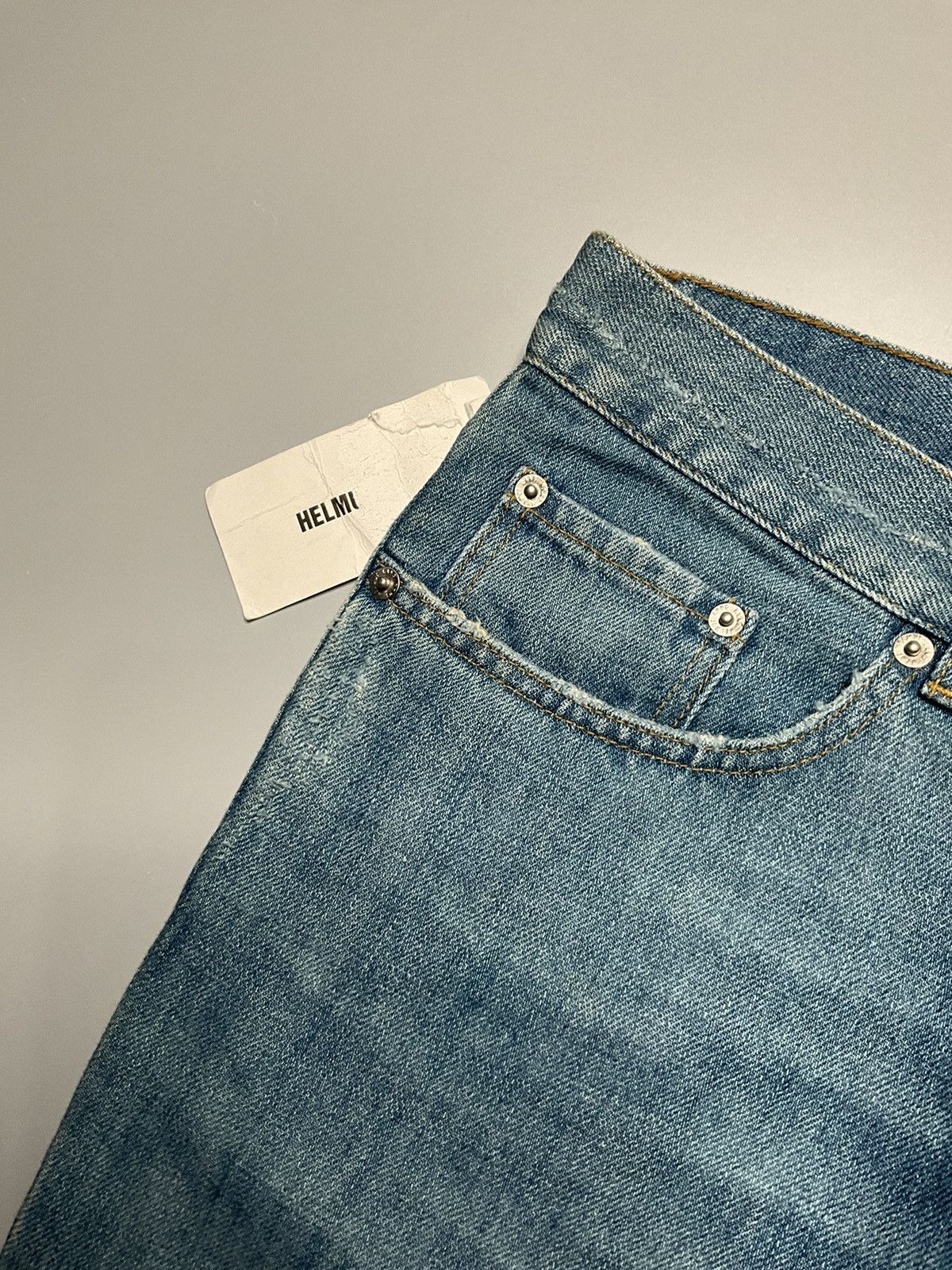 Helmut Lang Helmut Lang Distressed Low Waist Contour Fit Size US 36 / EU 52 - 3 Thumbnail