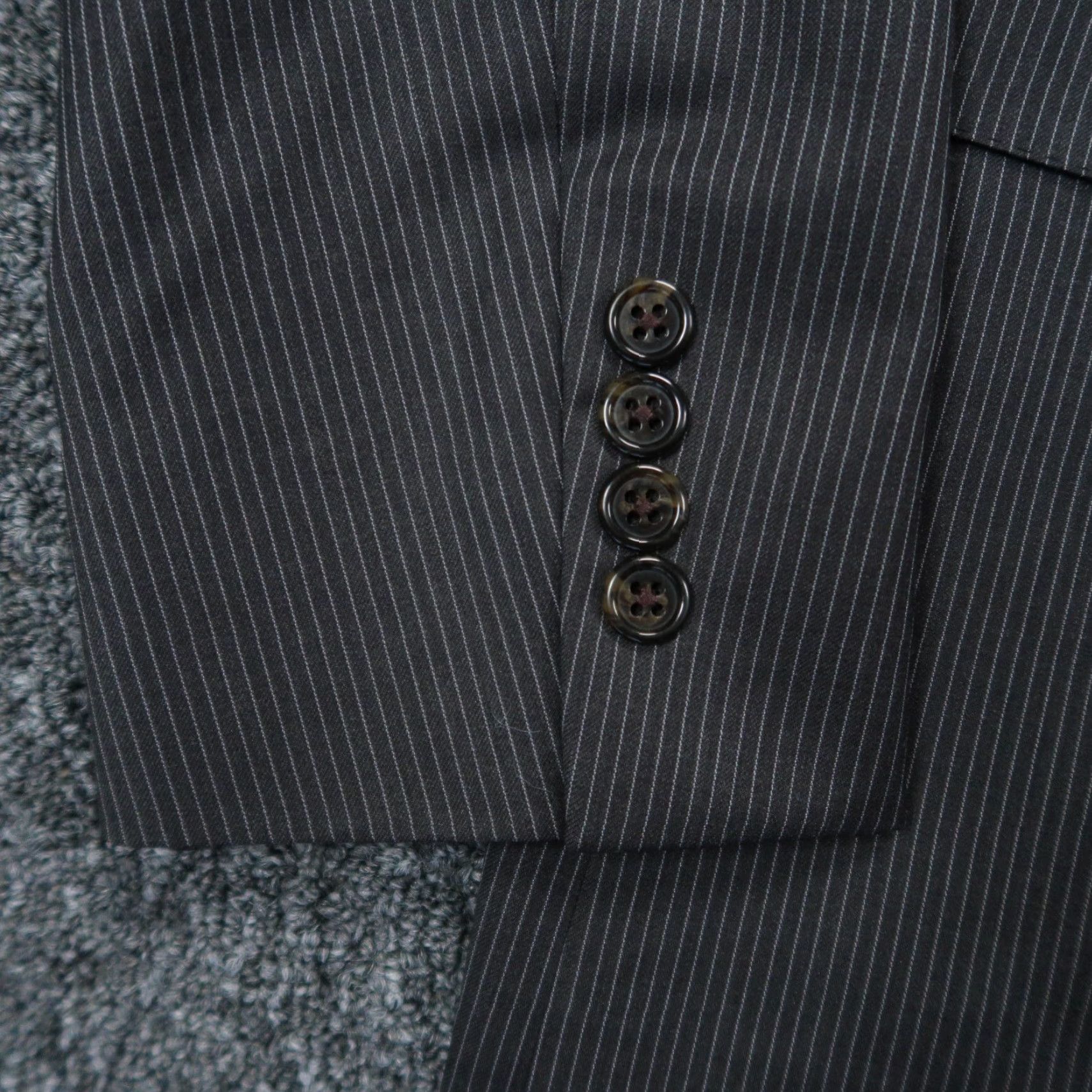 Todd Snyder Todd Snyder Blazer 40R Gray Mayfair Fit Wool Pinstripe Mens Size 40R - 5 Thumbnail