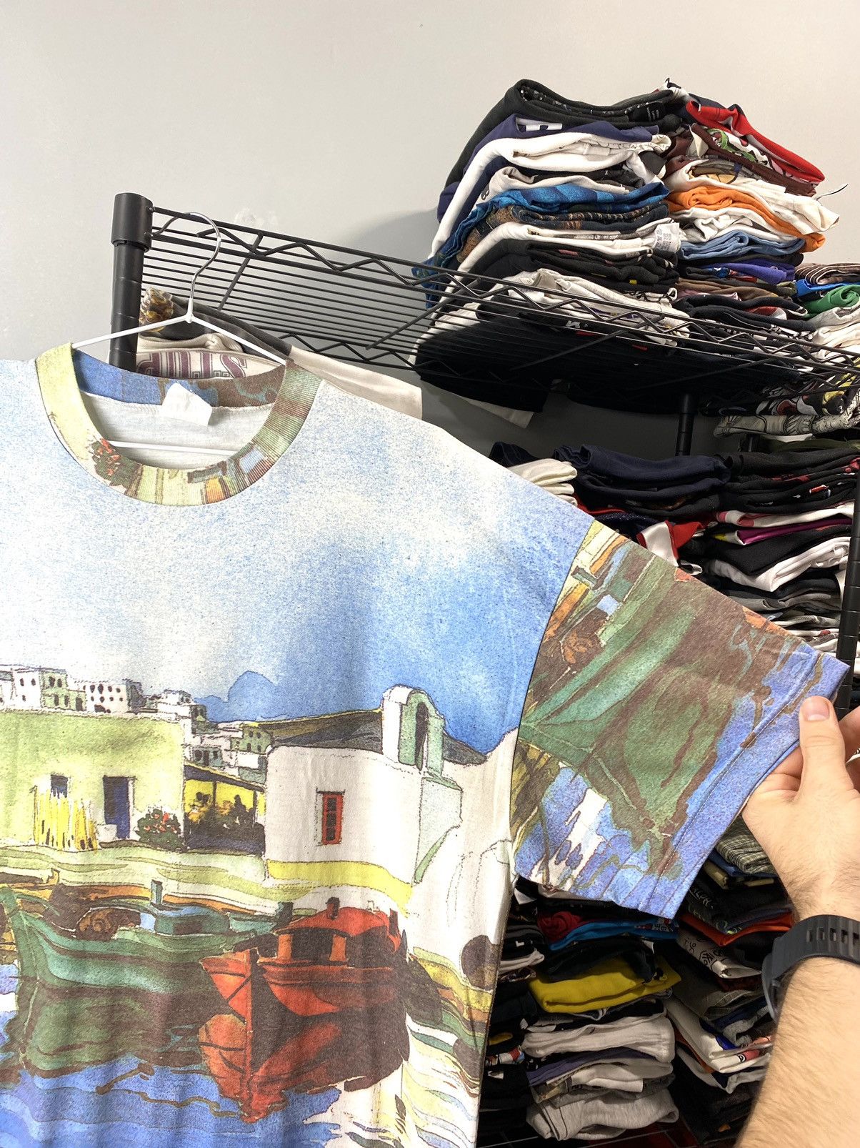 Vintage Rare! 1990’s Vintage Old City T Shirt Full Printed Archive Size US L / EU 52-54 / 3 - 5 Thumbnail