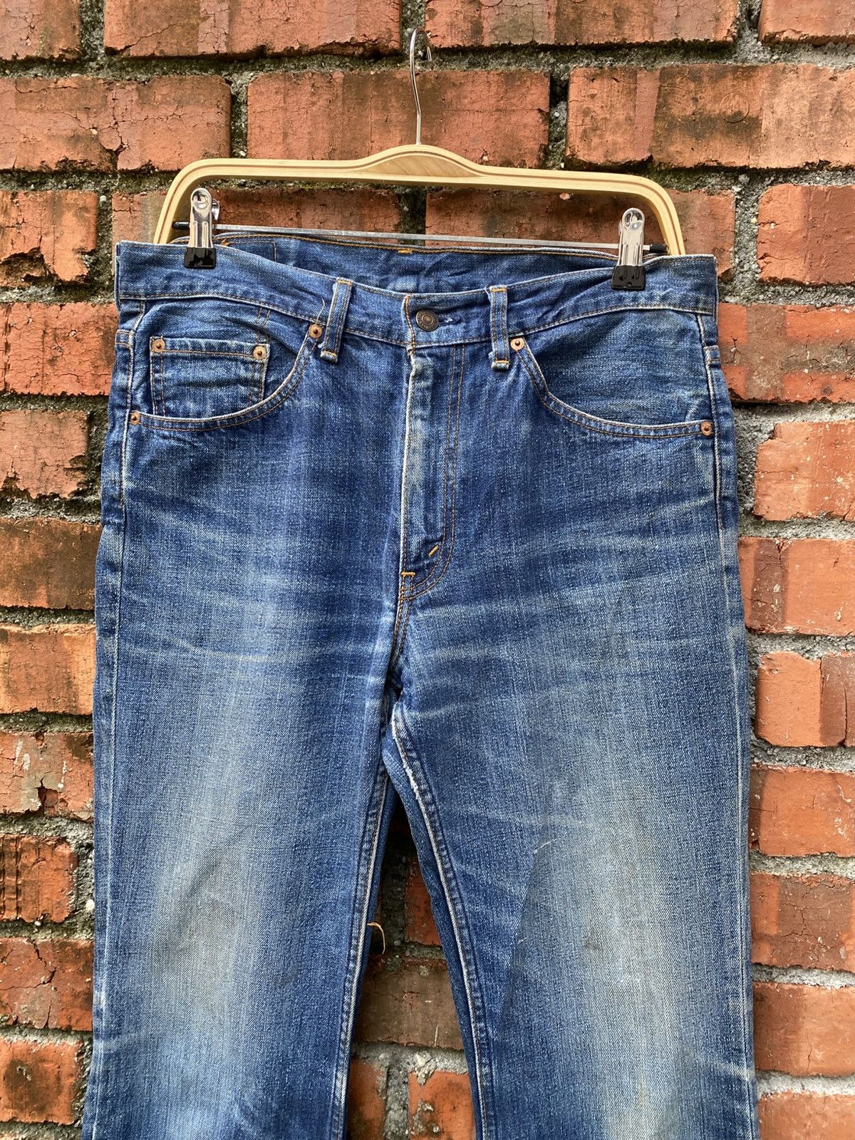Levi's Vintage Clothing W33x30 Vintage levi's 517 flare bell bottom made in JAPAN Size US 33 - 3 Thumbnail