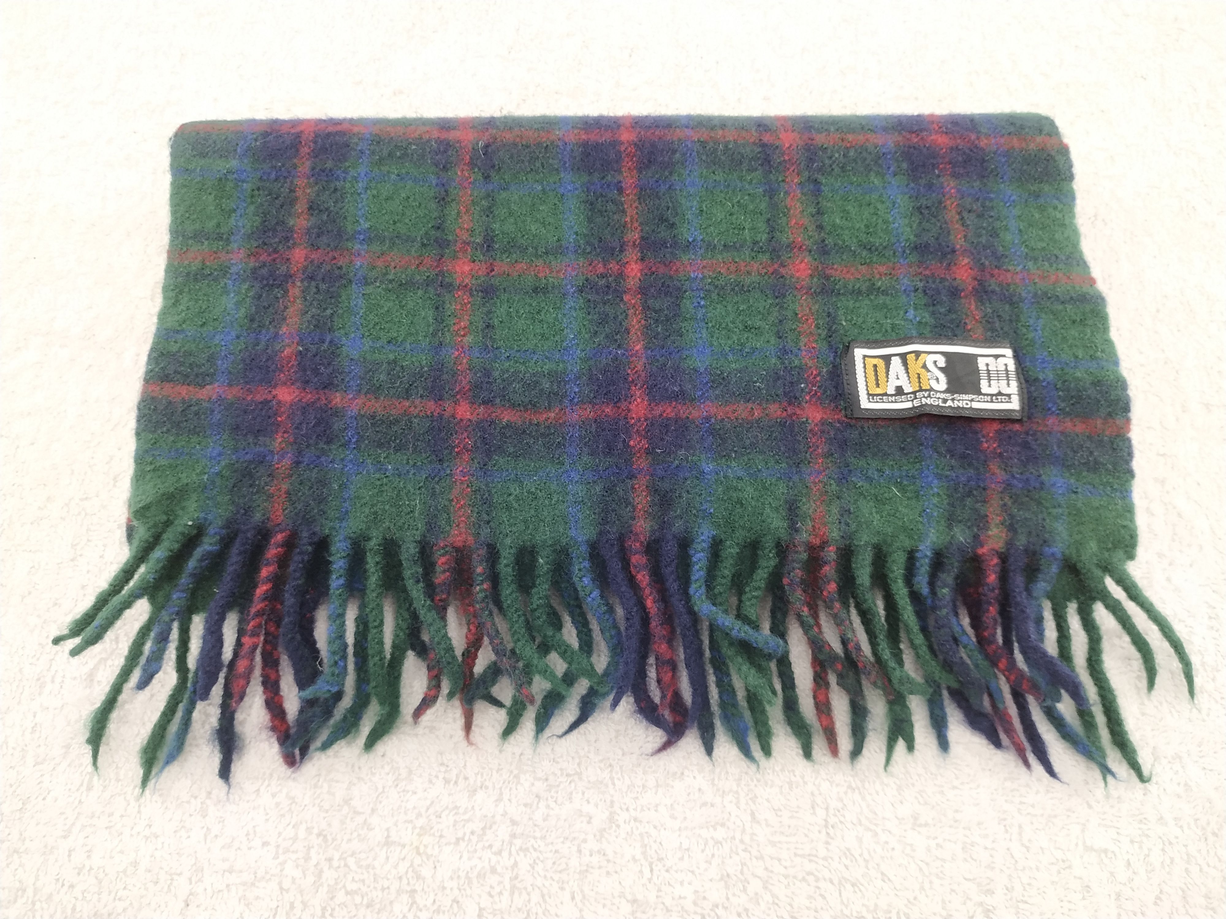 DAKS Vintage Daks Scarf/Muffler/Neckwear MF449 Size ONE SIZE - 3 Thumbnail