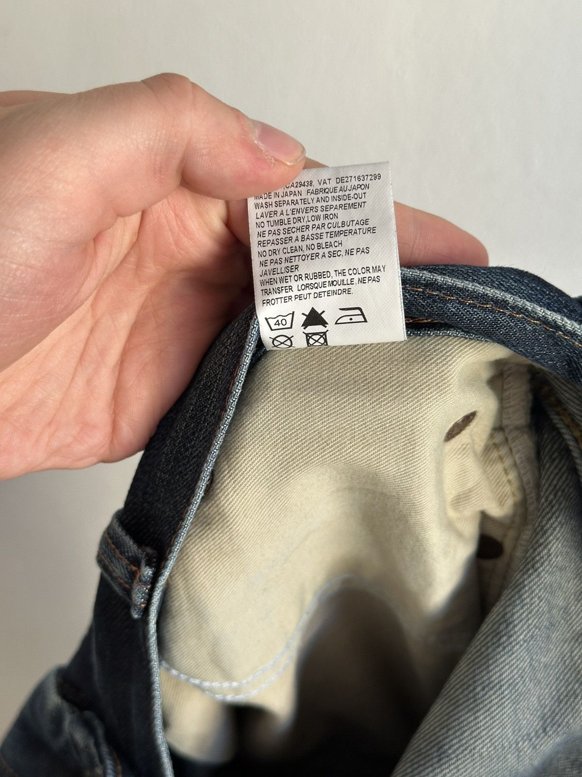 Edwin Edwin SK505 Made in Japan Faded Selvage Denim Pants Size US 32 / EU 48 - 10 Thumbnail