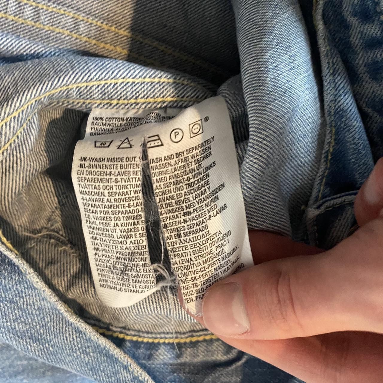 Levi's 2000s Levis Denim Jeans Jacket Blazer Vintage Size US S / EU 44-46 / 1 - 6 Thumbnail