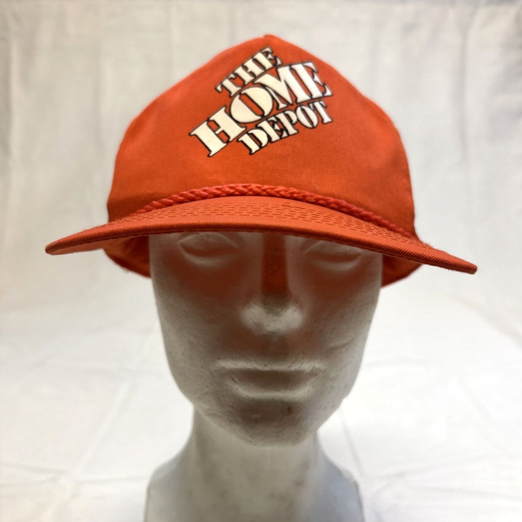 Vintage VINTAGE TC SnapBack Hat The Home Depot Orange One Size Mens Size ONE SIZE - 2 Thumbnail