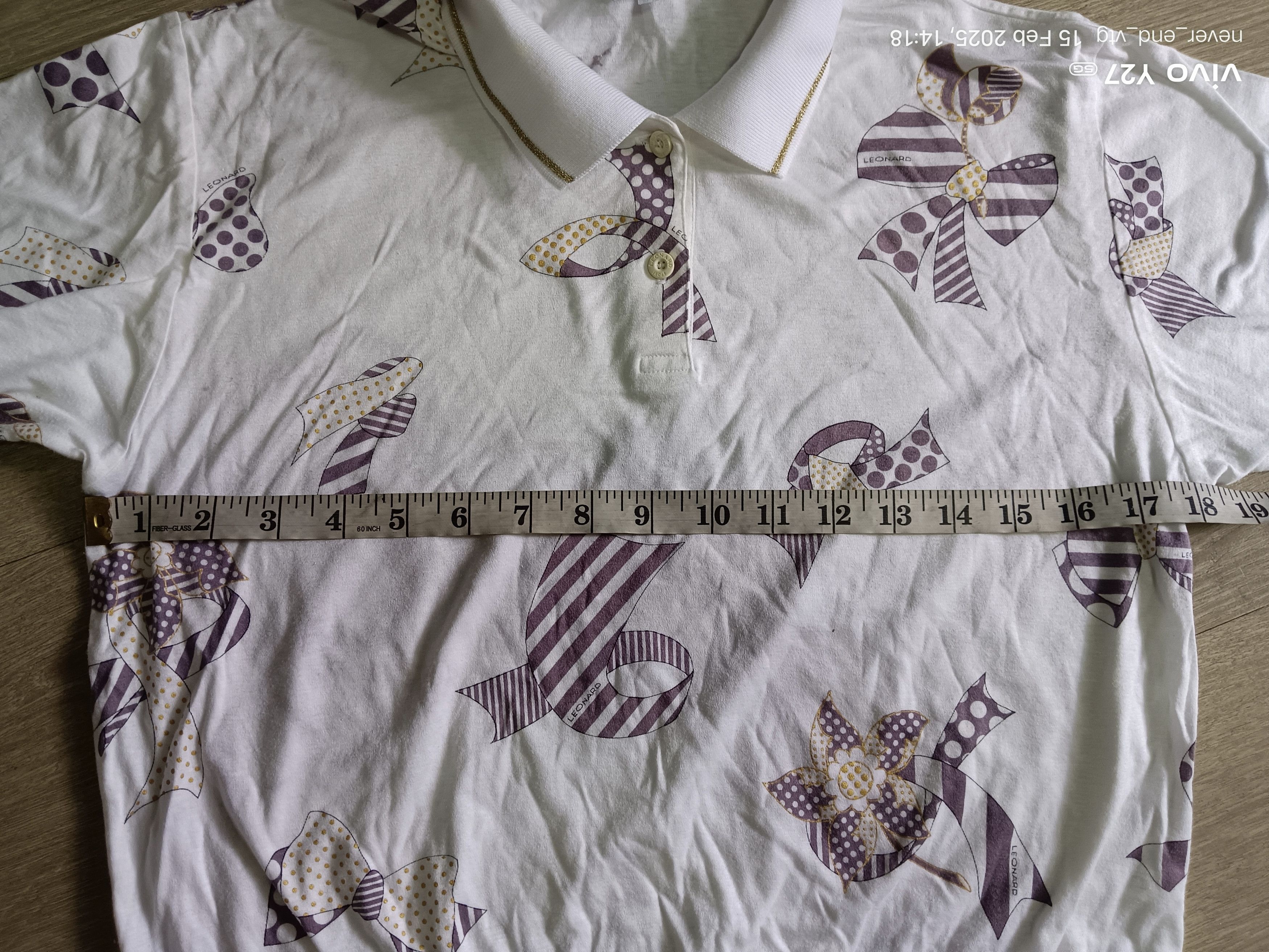 Designer × Leonard Paris × Vintage Vintage Leonard Size M / US 6-8 / IT 42-44 - 7 Thumbnail