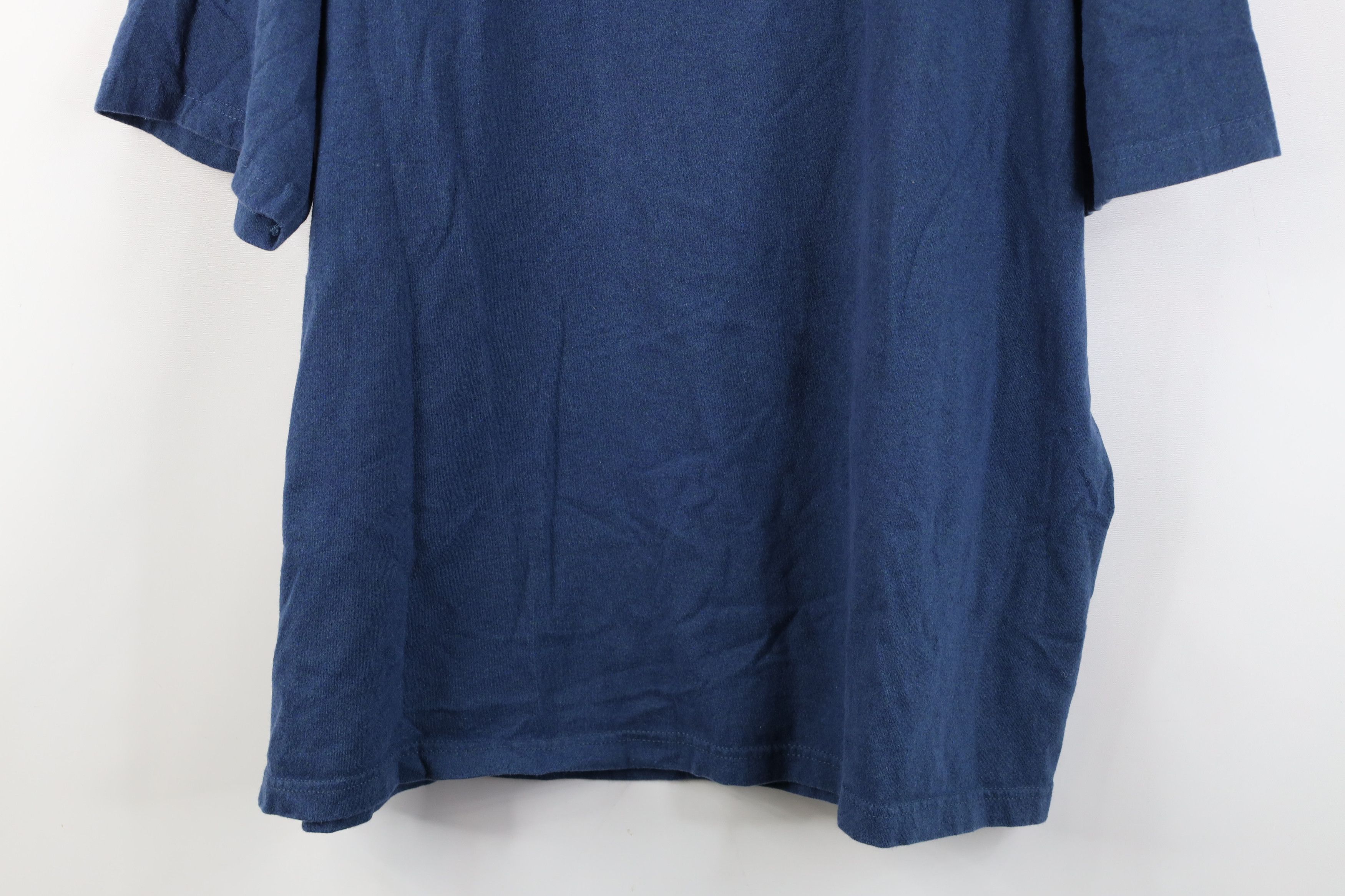 Harley Davidson Vintage Y2K Harley Davidson Spell Eagle World T-Shirt Blue Size US XL / EU 56 / 4 - 3 Thumbnail