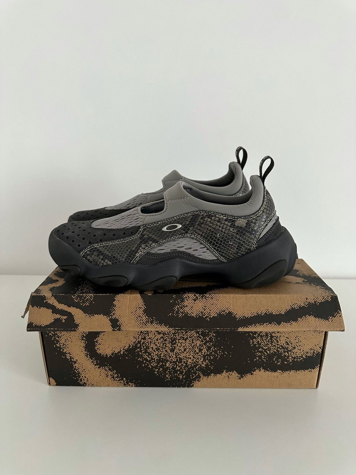 Oakley Factory Team x Brain Dead Python Flesh Sandal Sneaker
