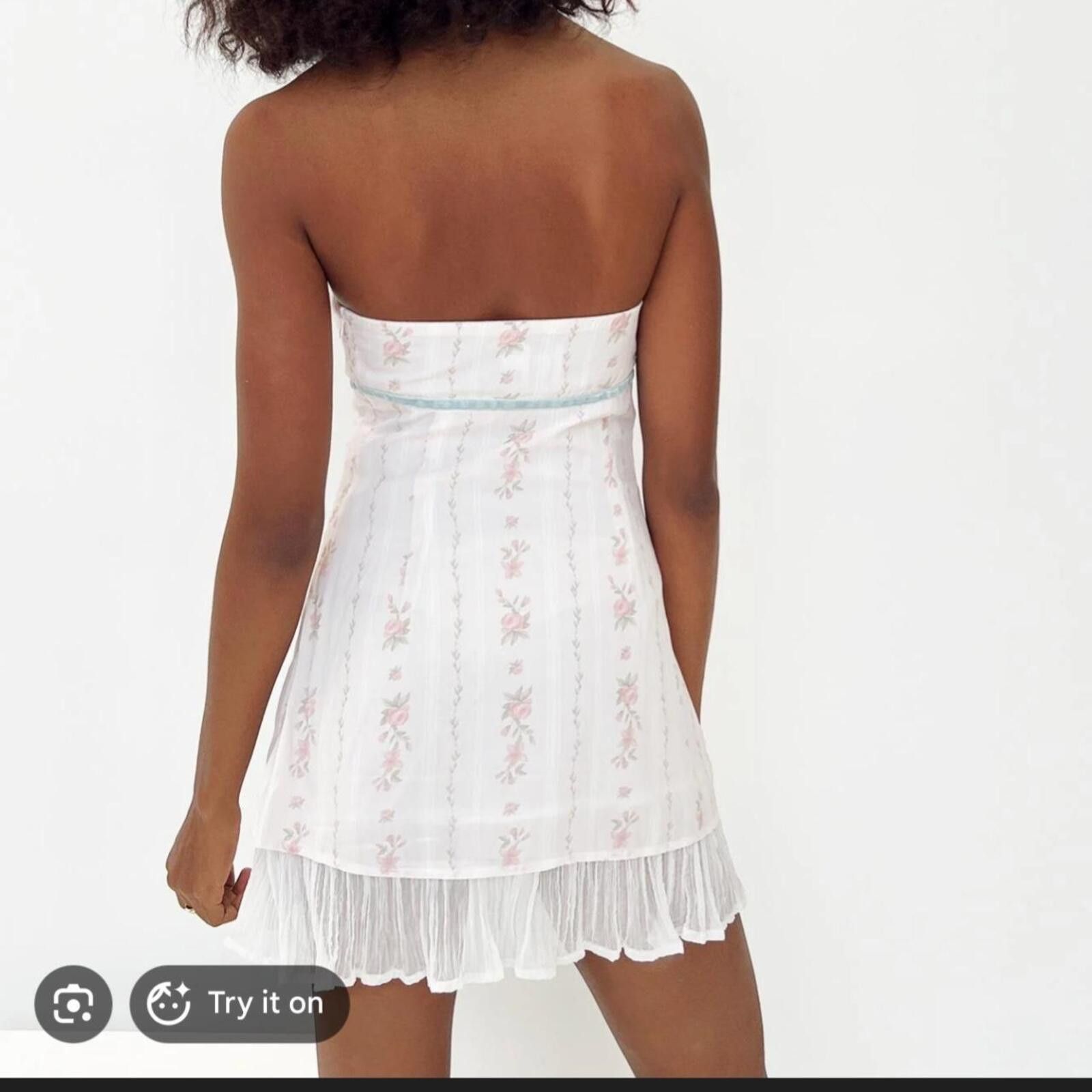 Other Princess Polly Odette Mini Dress Pink Multi Size XS / US 0-2 / IT 36-38 - 6 Thumbnail