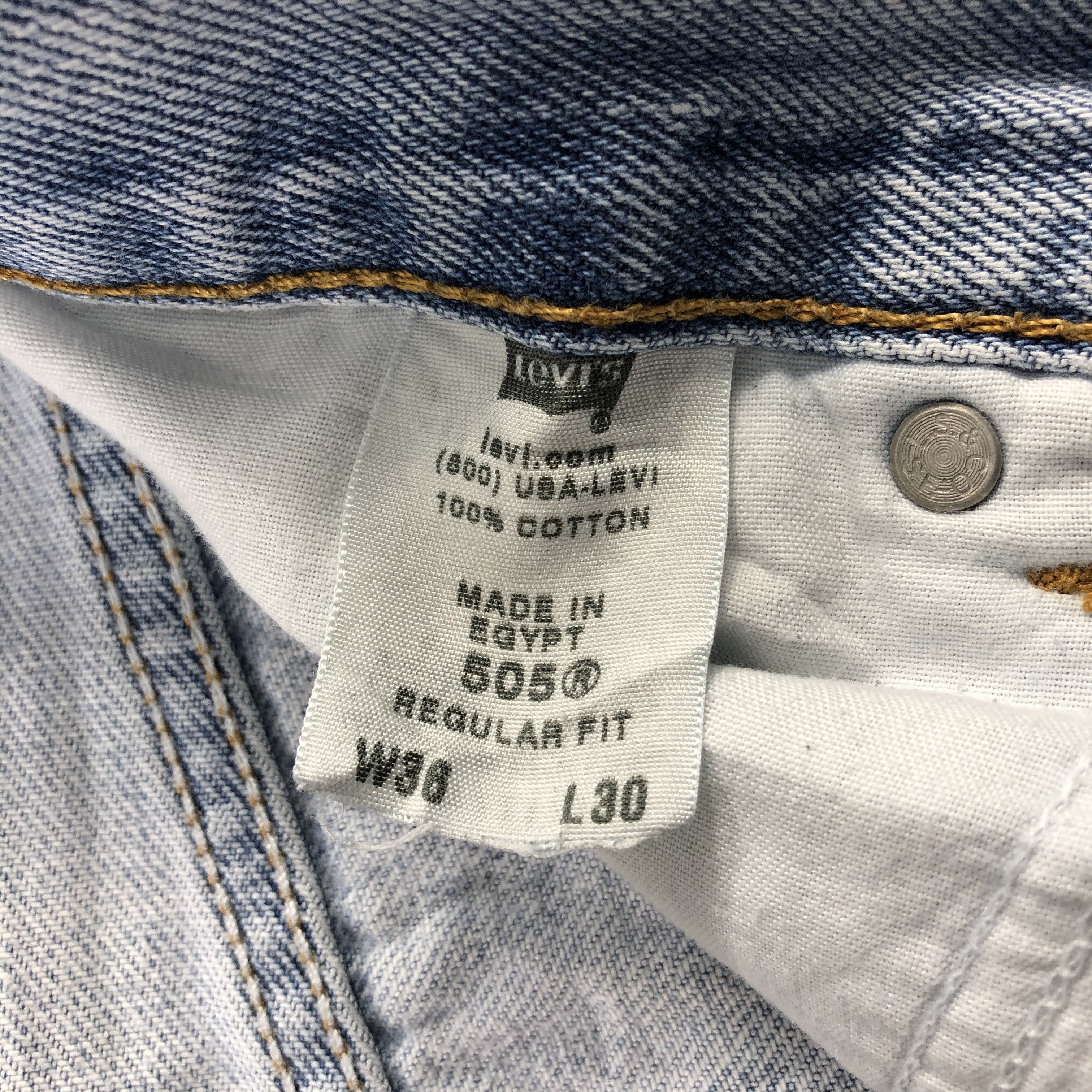 Levi's × Vintage Vintage Light Wash Levis 505 Jeans-JM1834 Size US 38 / EU 54 - 9 Thumbnail