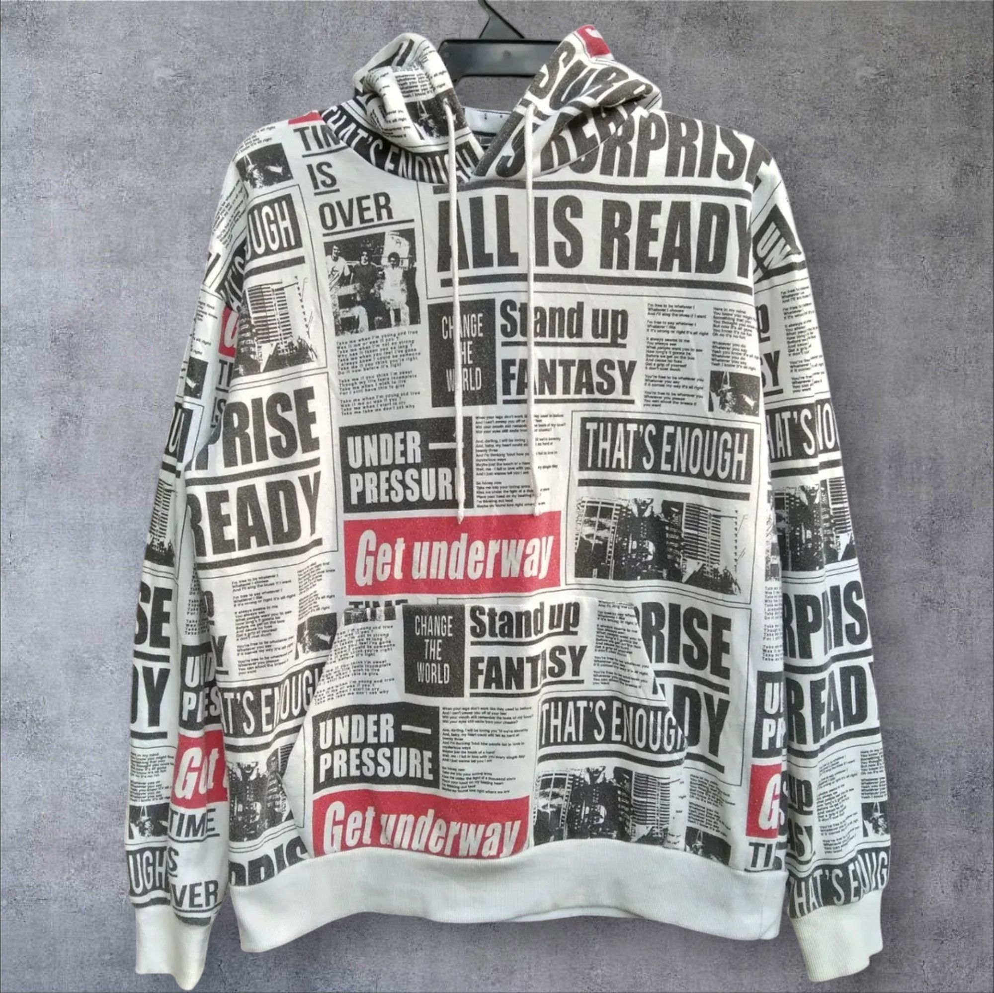 Japanese Brand Browny OVERPRINT SWEATSHIRT HOODIE Size US M / EU 48-50 / 2 - 1 Thumbnail