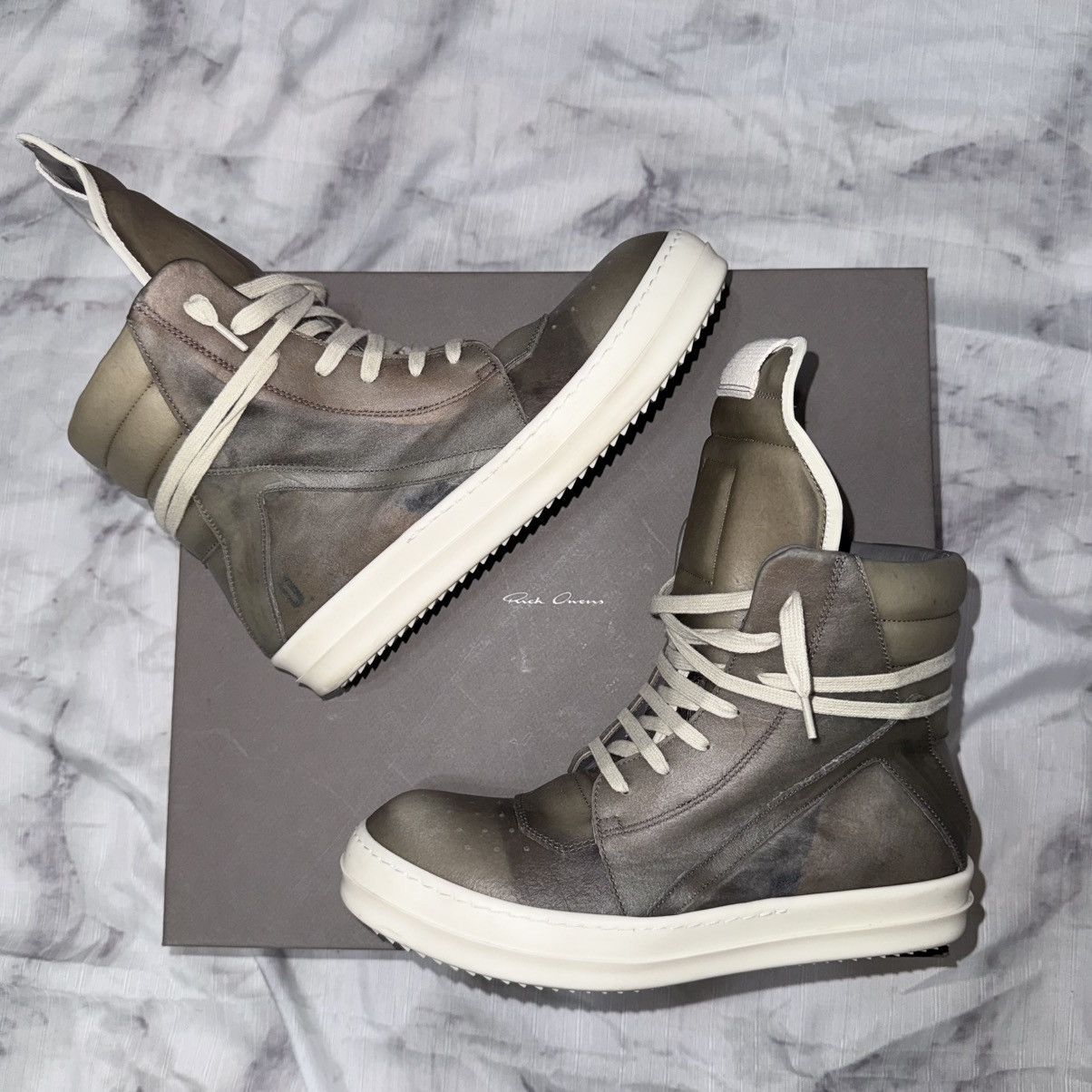 Rick Owens 2012 geobaskets last drop | Grailed